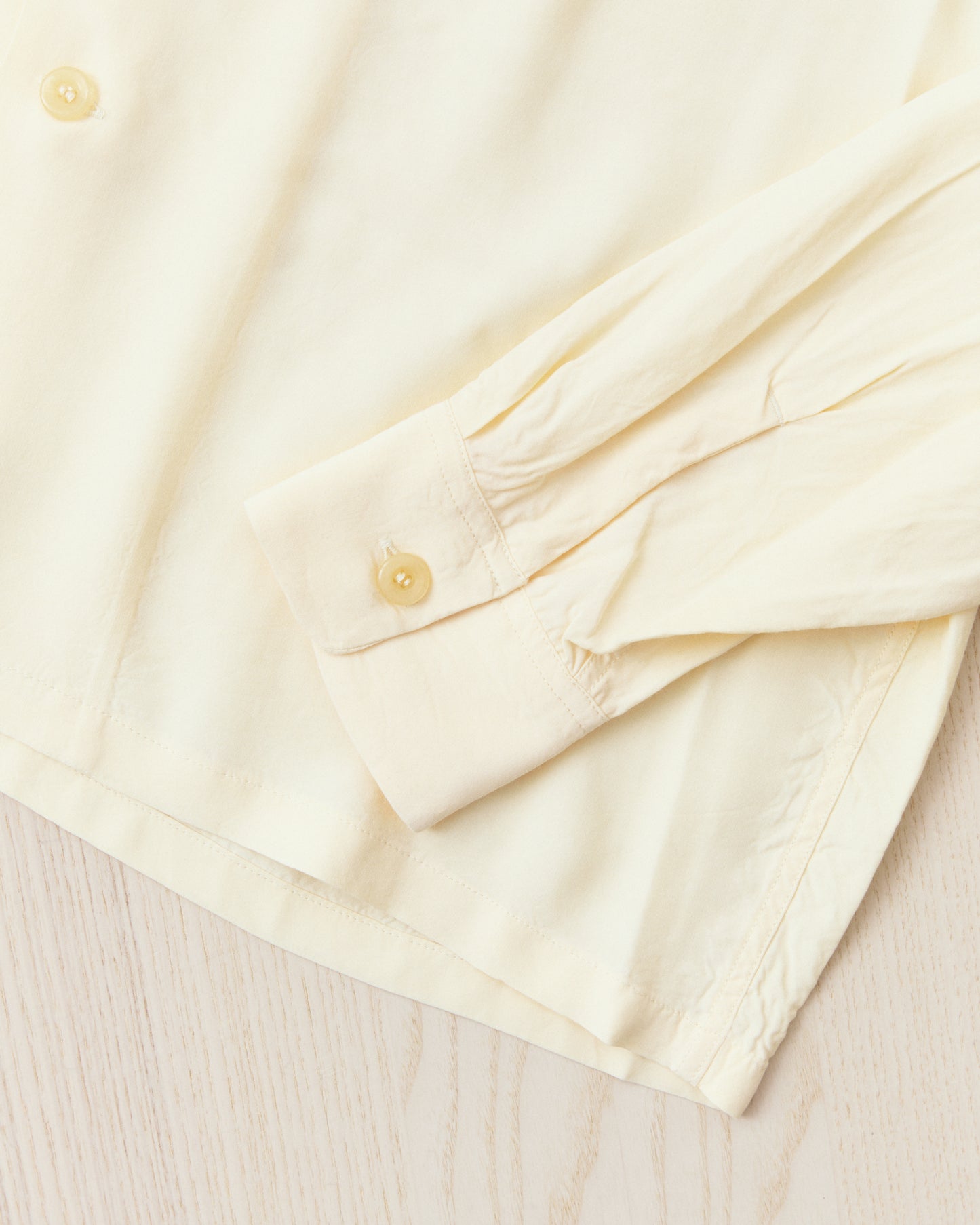 Style Eyes SE29660 Long Sleeved Rayon Bowling Shirt Off White