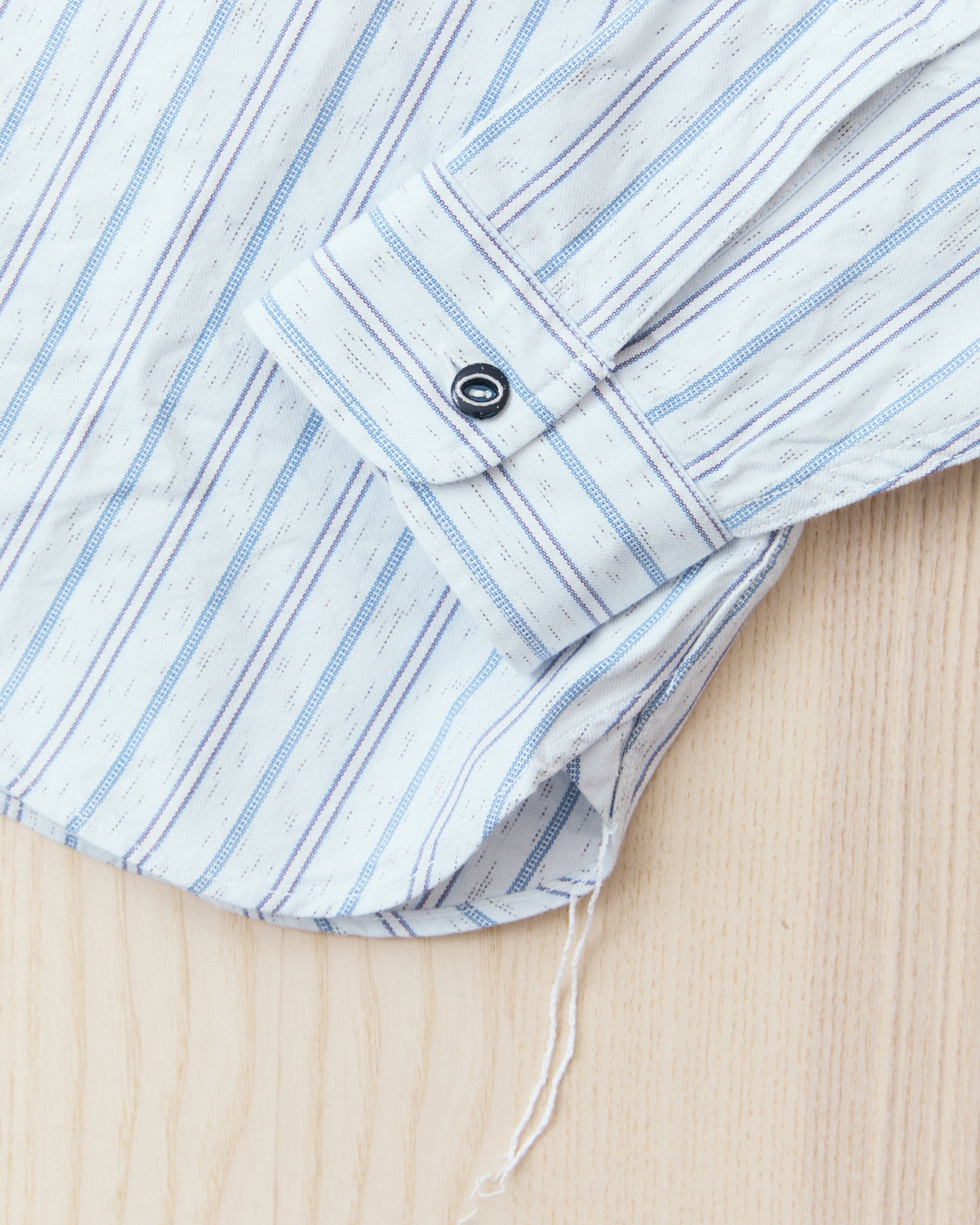 Sugar Cane & Co. SC29671 Fiction Romance 6oz. Indigo Stripe Work Shirt