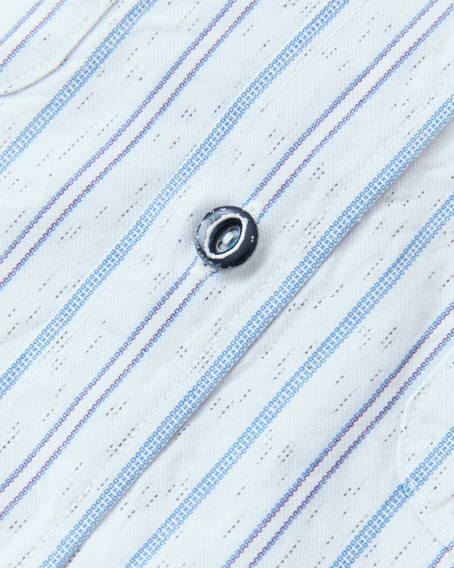 Sugar Cane & Co. SC29671 Fiction Romance 6oz. Indigo Stripe Work Shirt