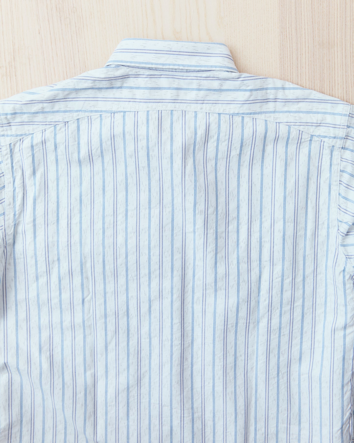 Sugar Cane & Co. SC29671 Fiction Romance 6oz. Indigo Stripe Work Shirt
