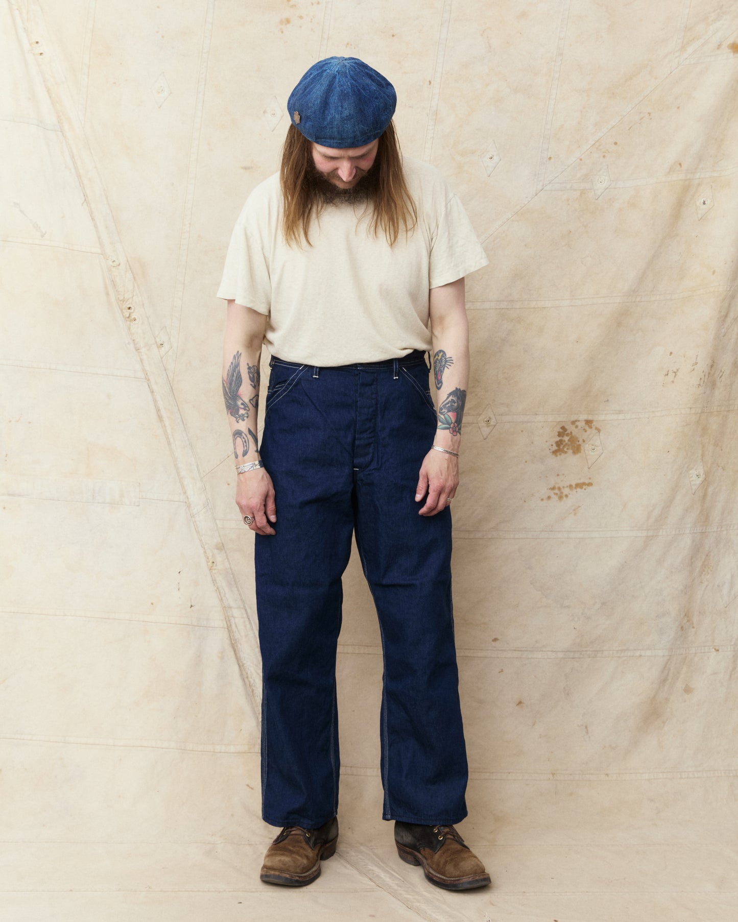 OrSlow 01-5126-81K Wide Fit 30's Painter Pants