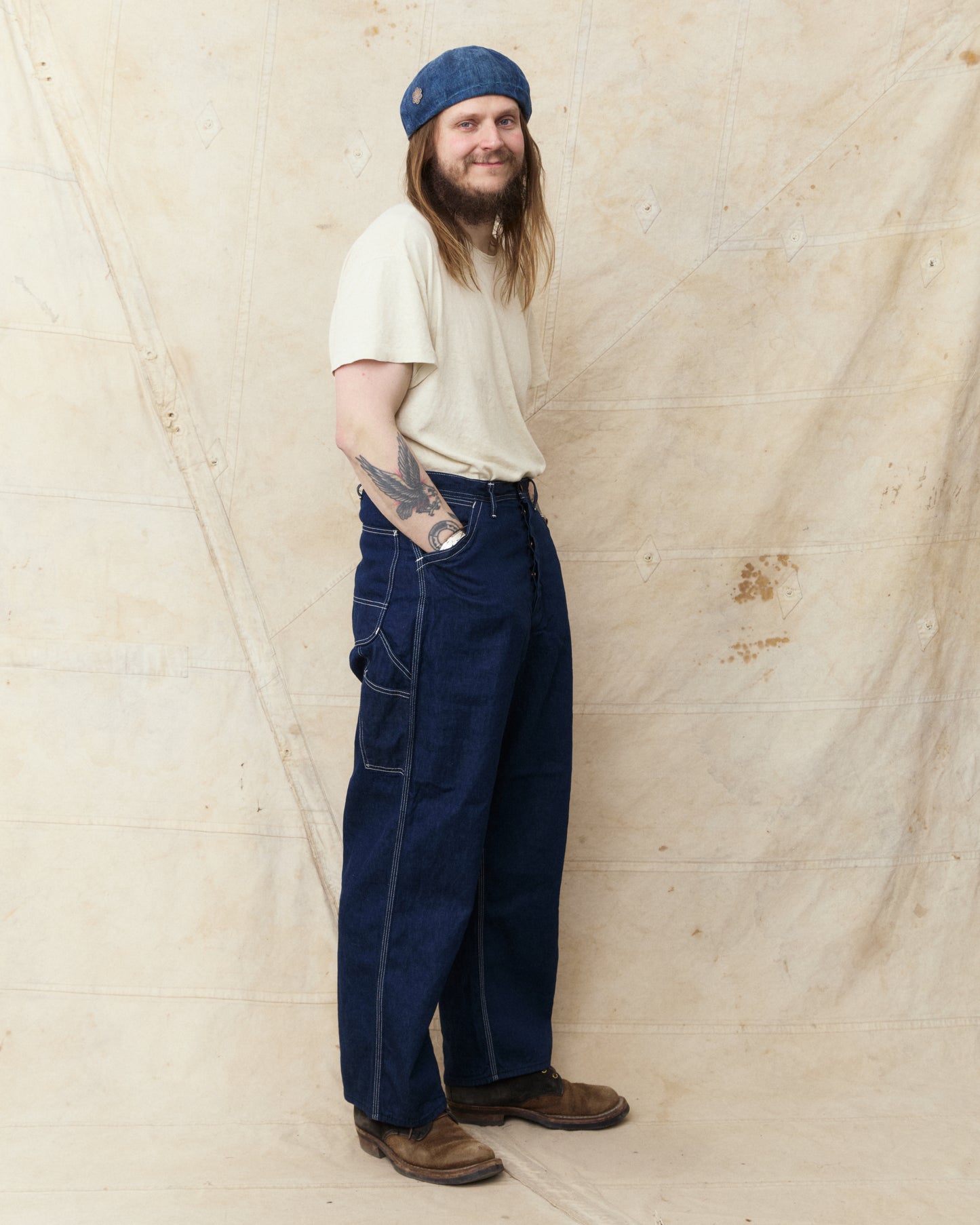 OrSlow 01-5126-81K Wide Fit 30's Painter Pants