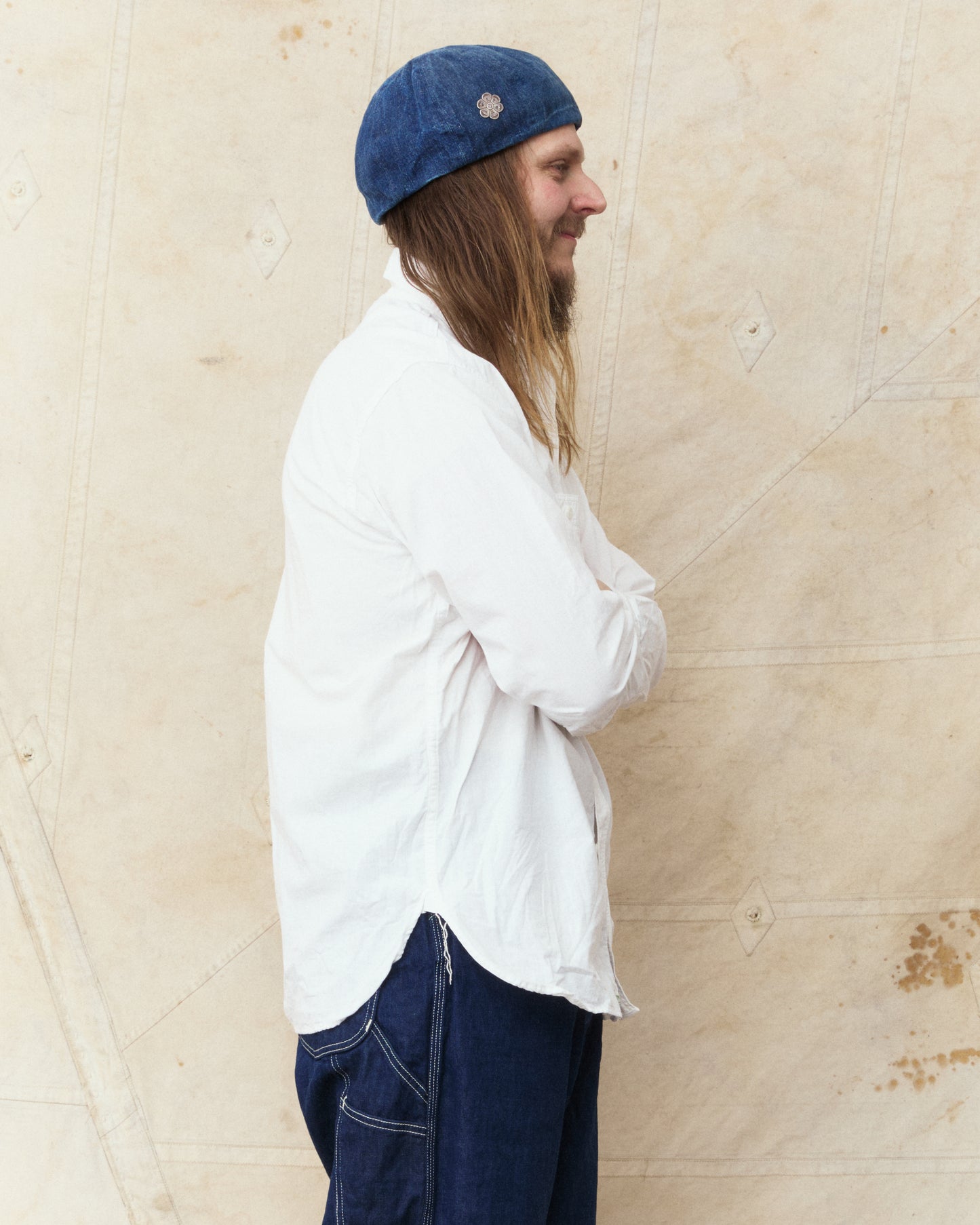OrSlow 01-8270-69K Relaxed Fit White Chambray Work Shirt