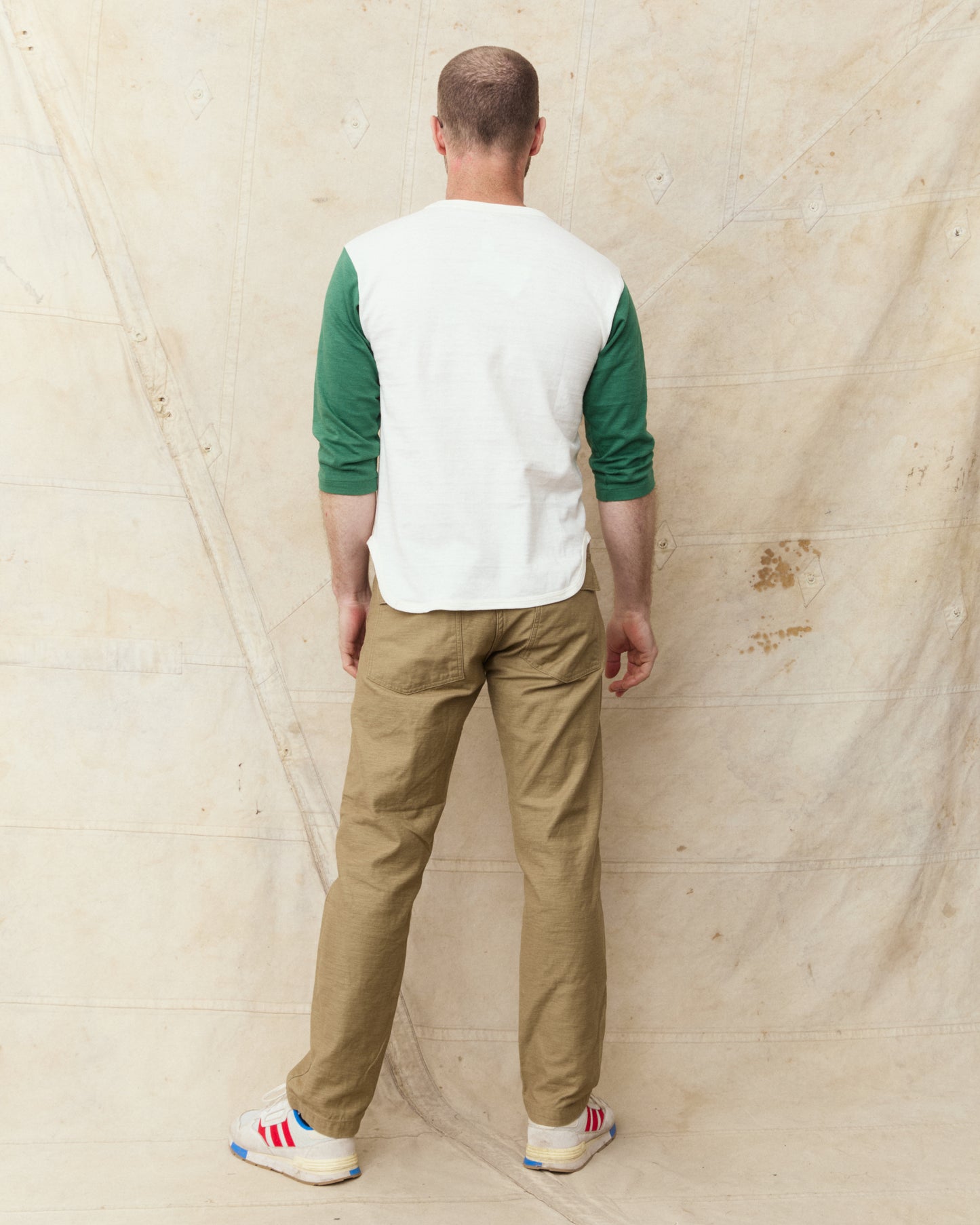 OrSlow 01-5032-72K Slim Fatigue Pants Sand Beige