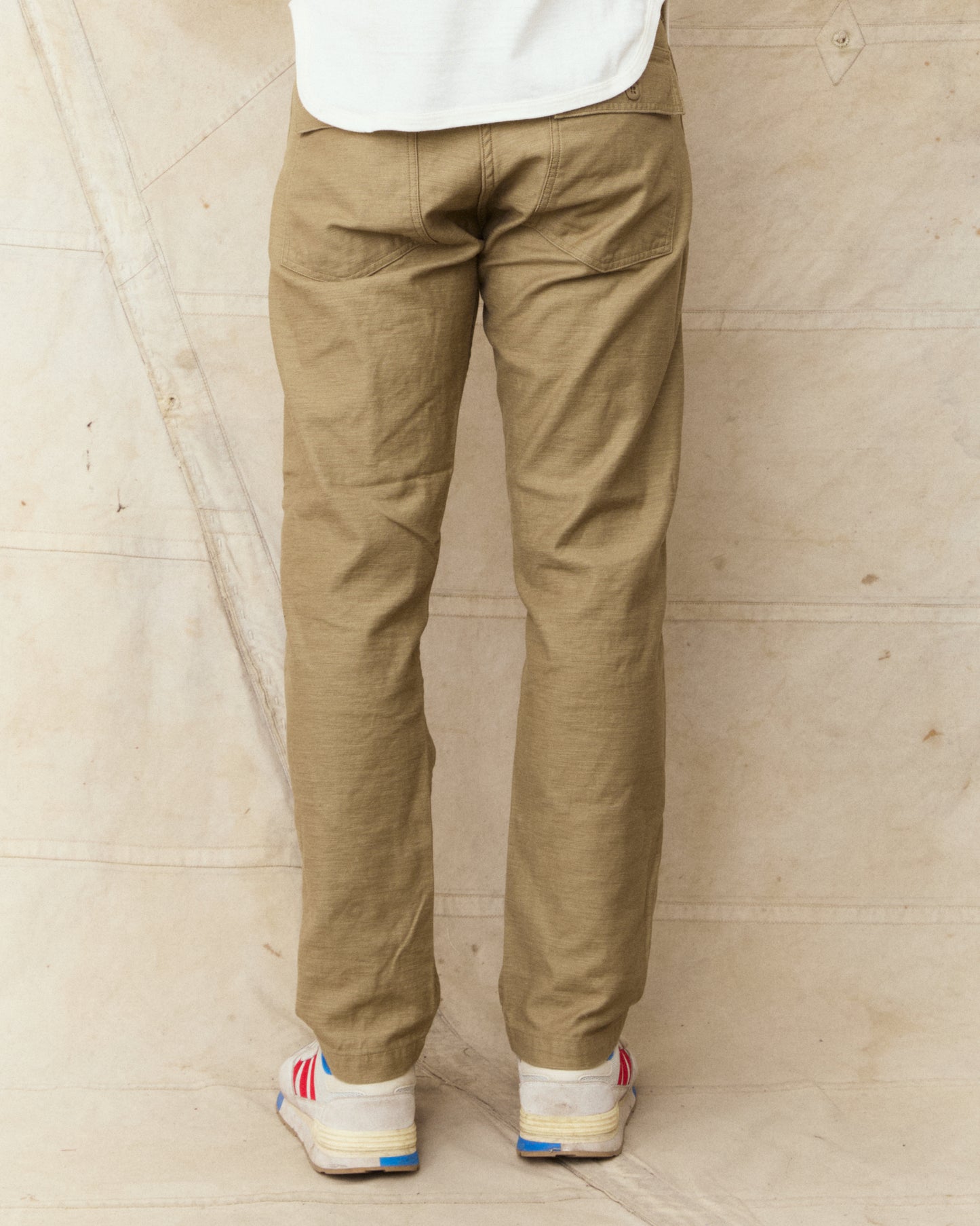OrSlow 01-5032-72K Slim Fatigue Pants Sand Beige