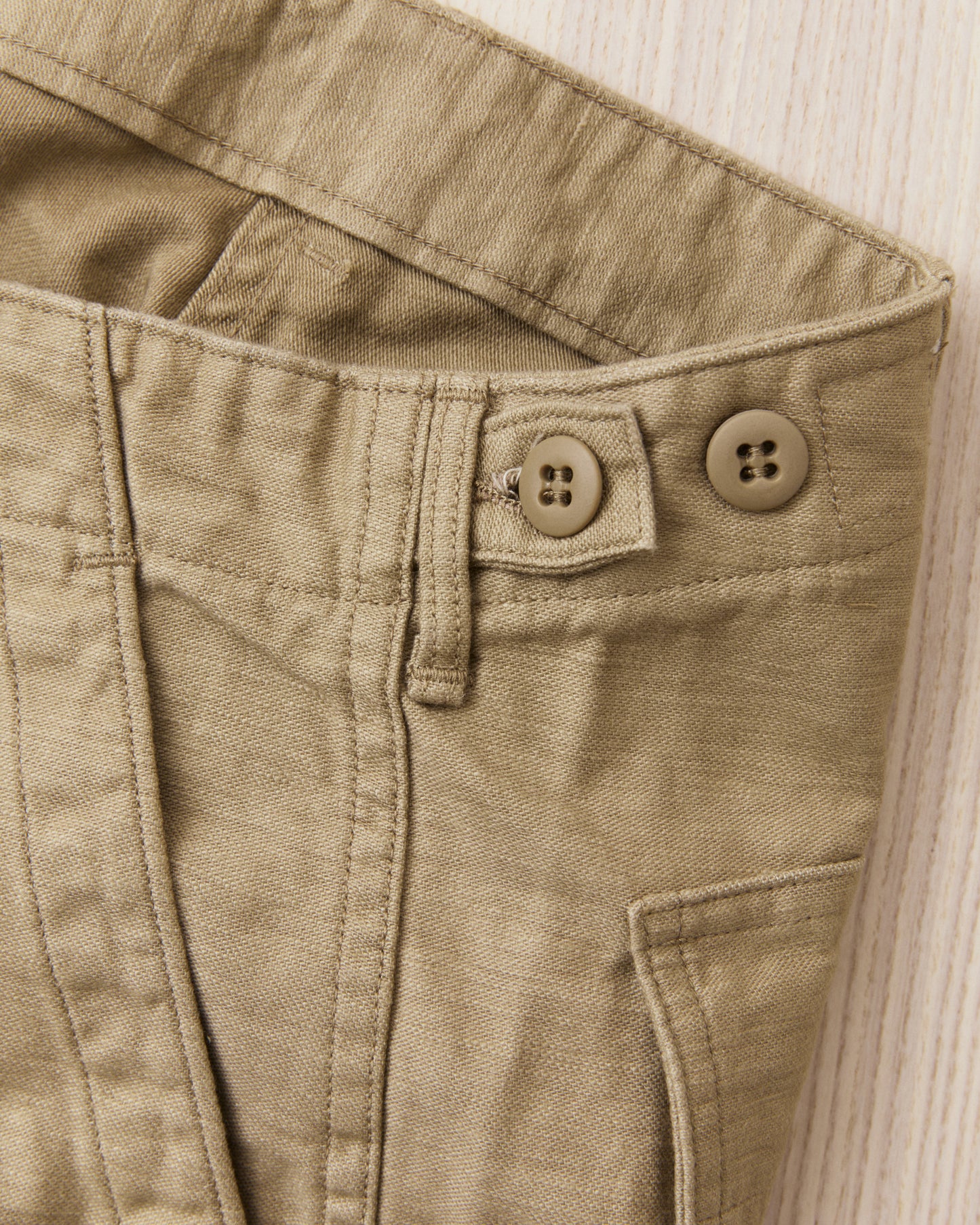 OrSlow 01-5032-72K Slim Fatigue Pants Sand Beige