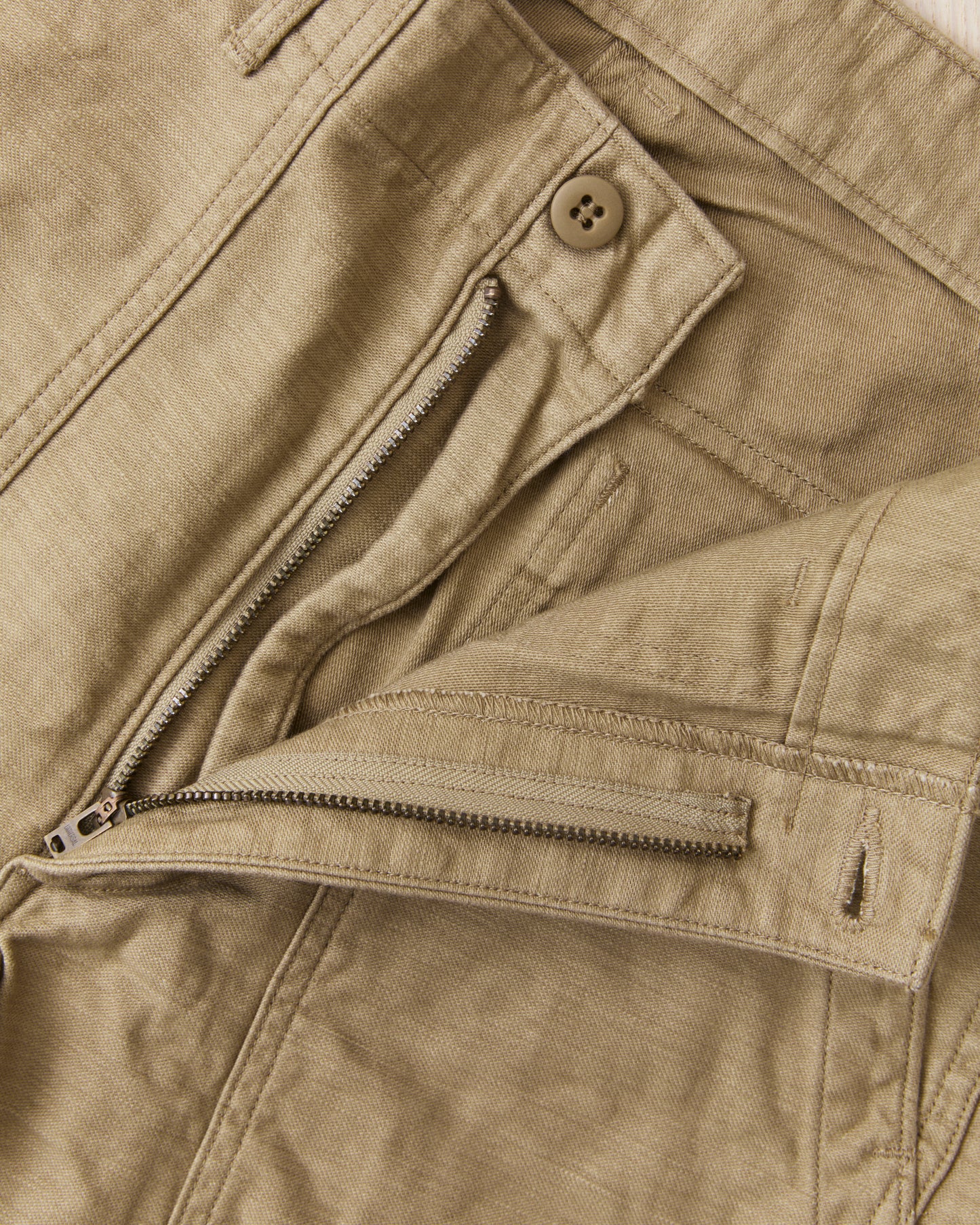 OrSlow 01-5032-72K Slim Fatigue Pants Sand Beige