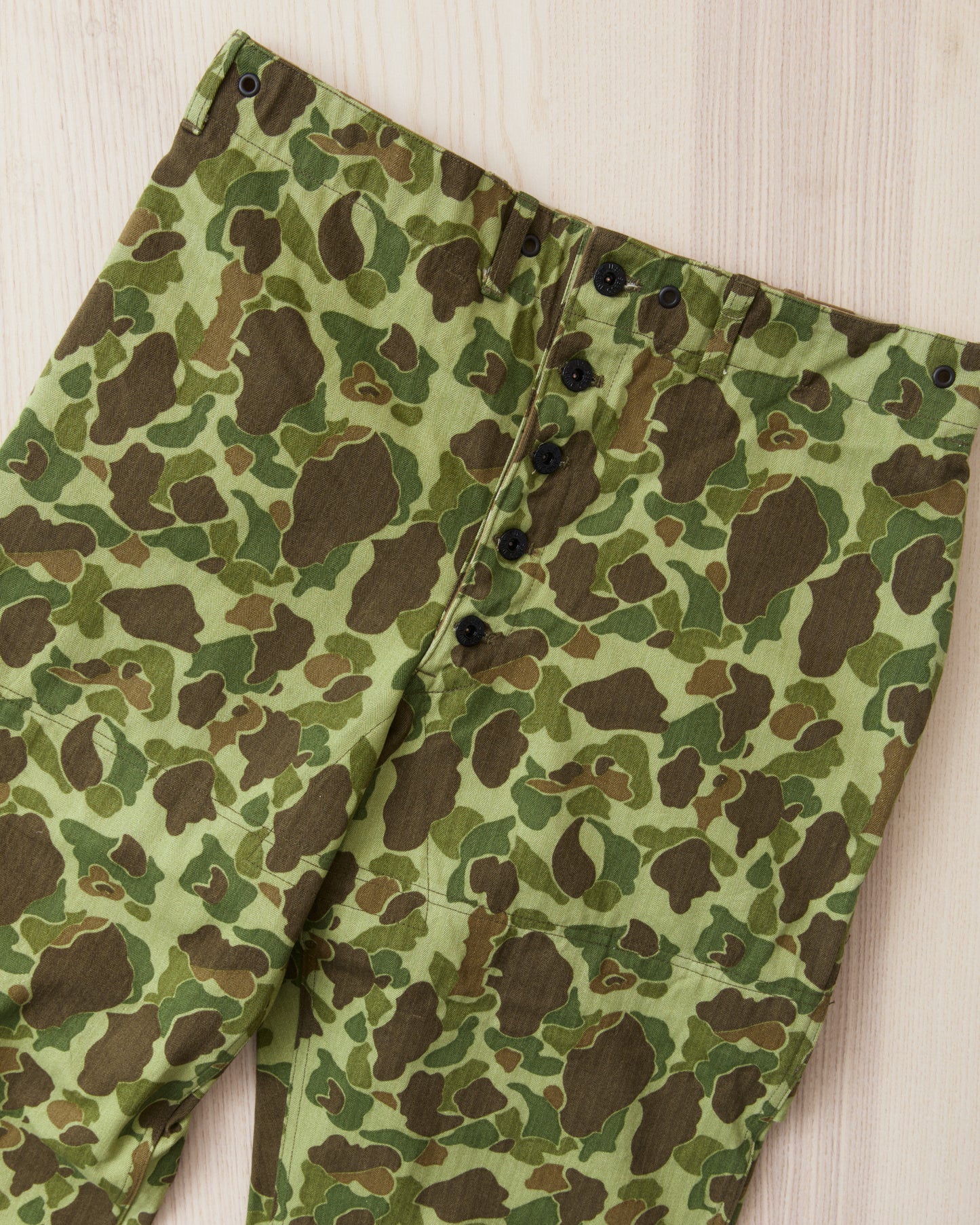 Buzz Rickson's BR42634 USMC M-44 HBT Camo Pants