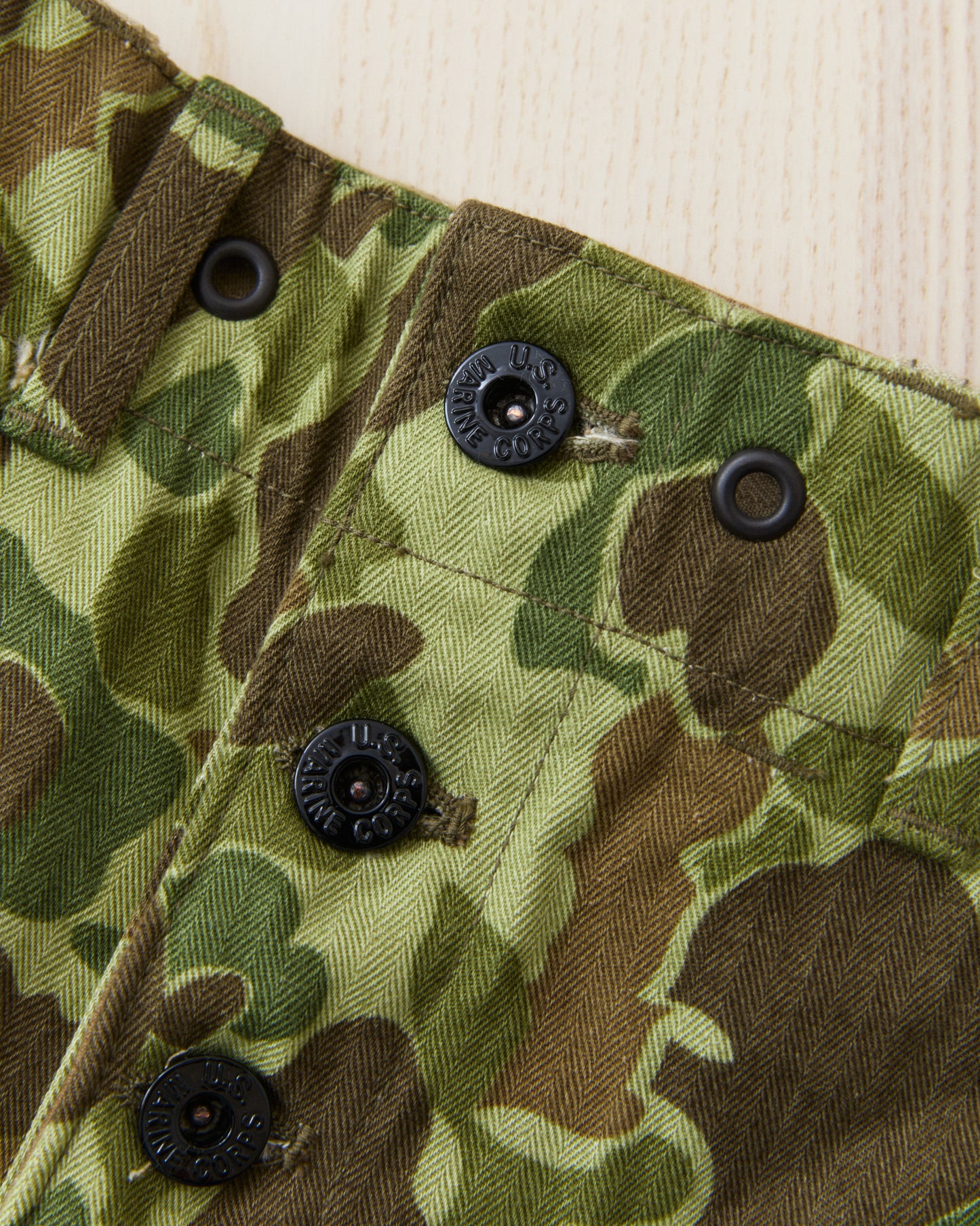 Buzz Rickson's BR42634 USMC M-44 HBT Camo Pants