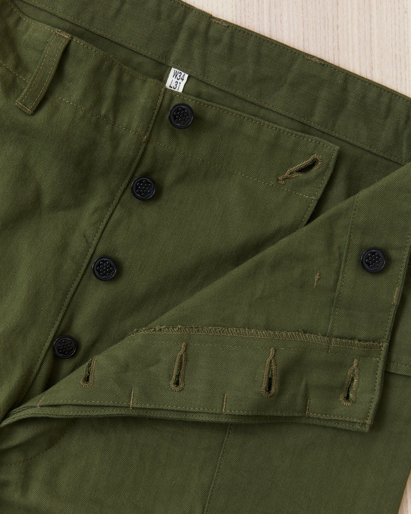 Buzz Rickson's BR42638 Herringbone Twill Special Trousers