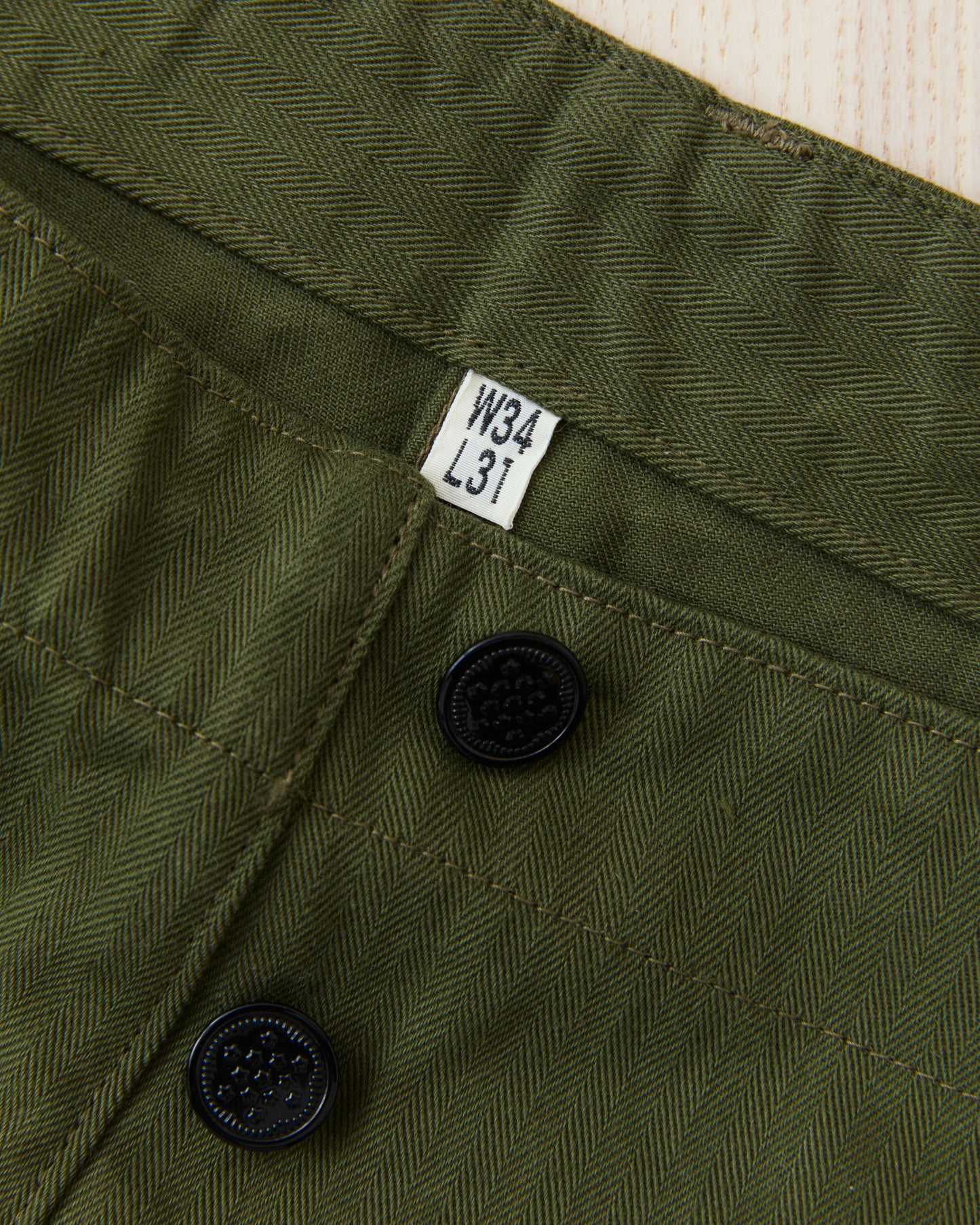 Buzz Rickson's BR42638 Herringbone Twill Special Trousers