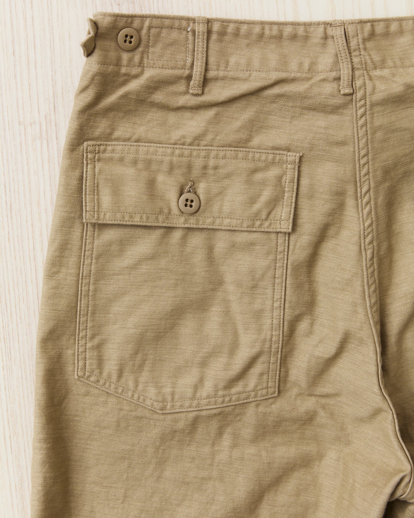 OrSlow 01-5002-72K Fatigue Pants Sand Beige