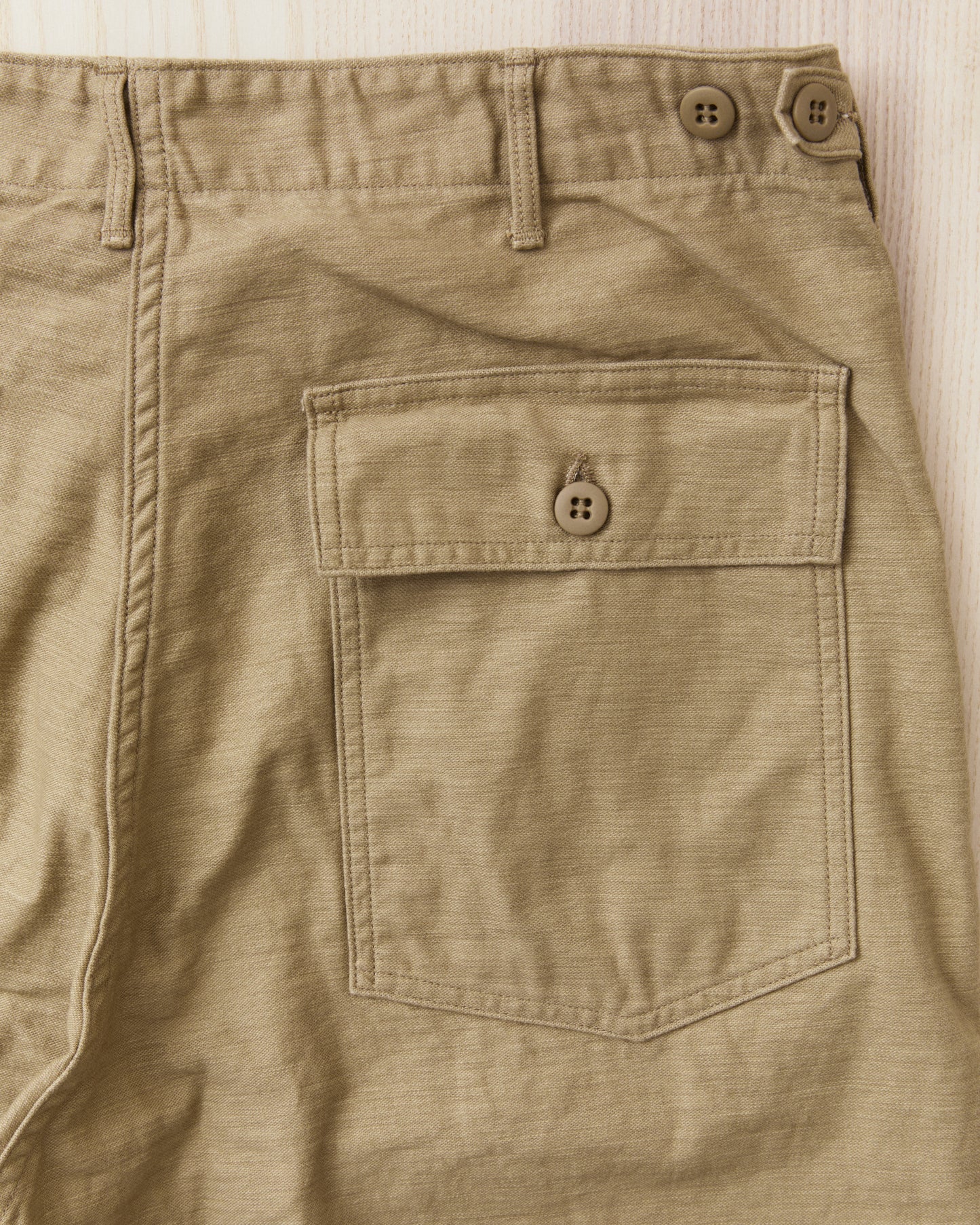 OrSlow 01-5002-72K Fatigue Pants Sand Beige