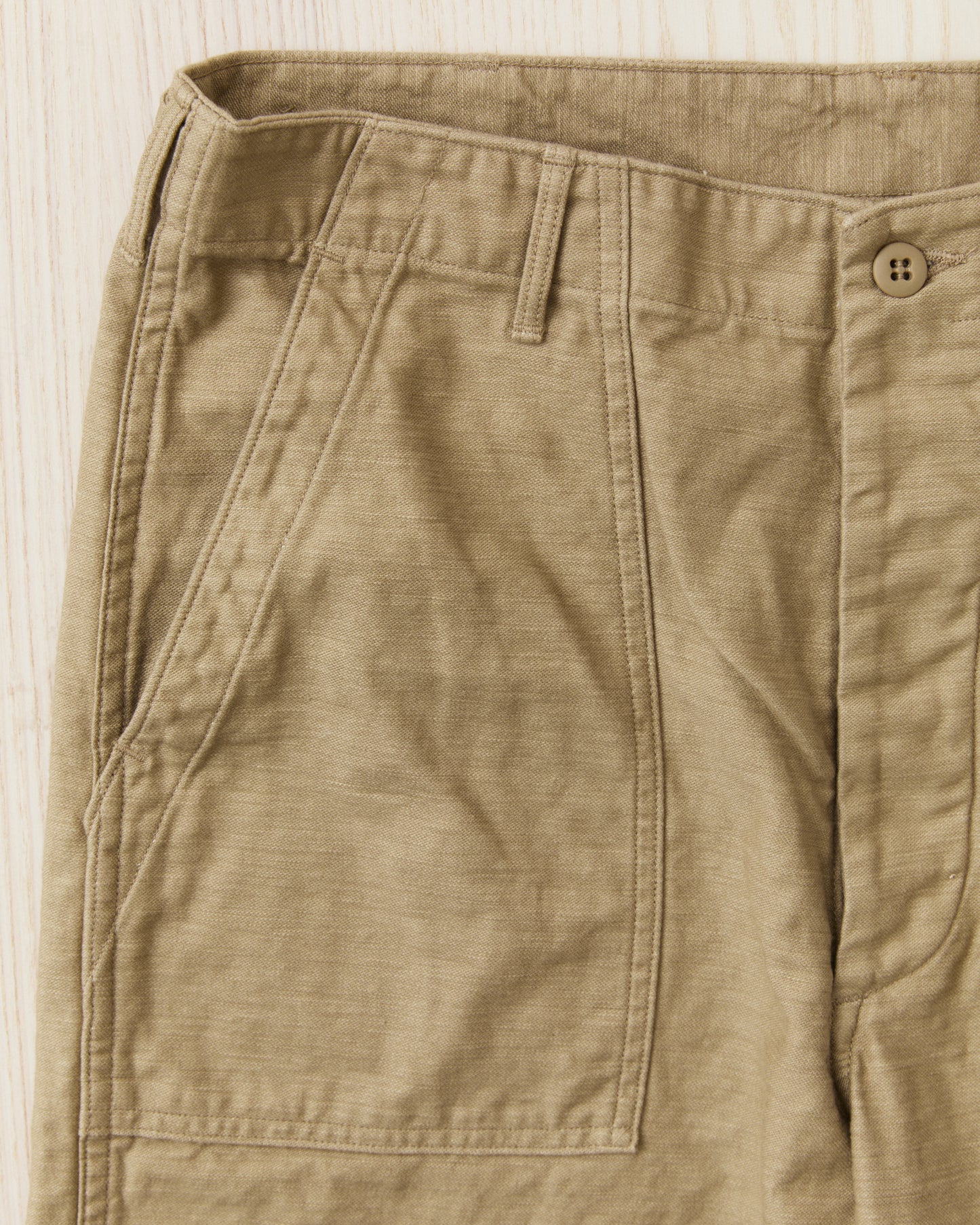 OrSlow 01-5002-72K Fatigue Pants Sand Beige