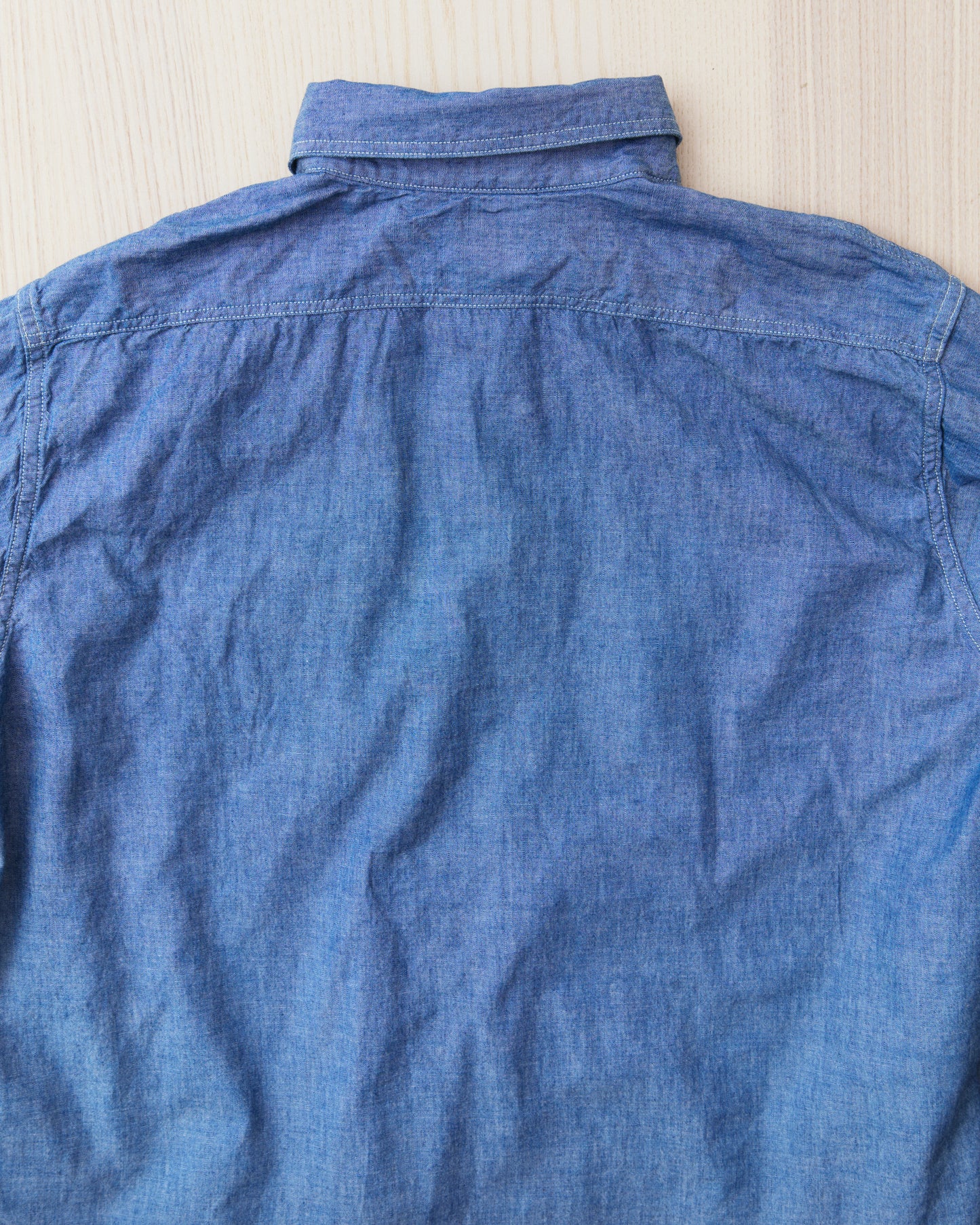 OrSlow 01-8270-84K Relaxed Fit Chambray Work Shirt