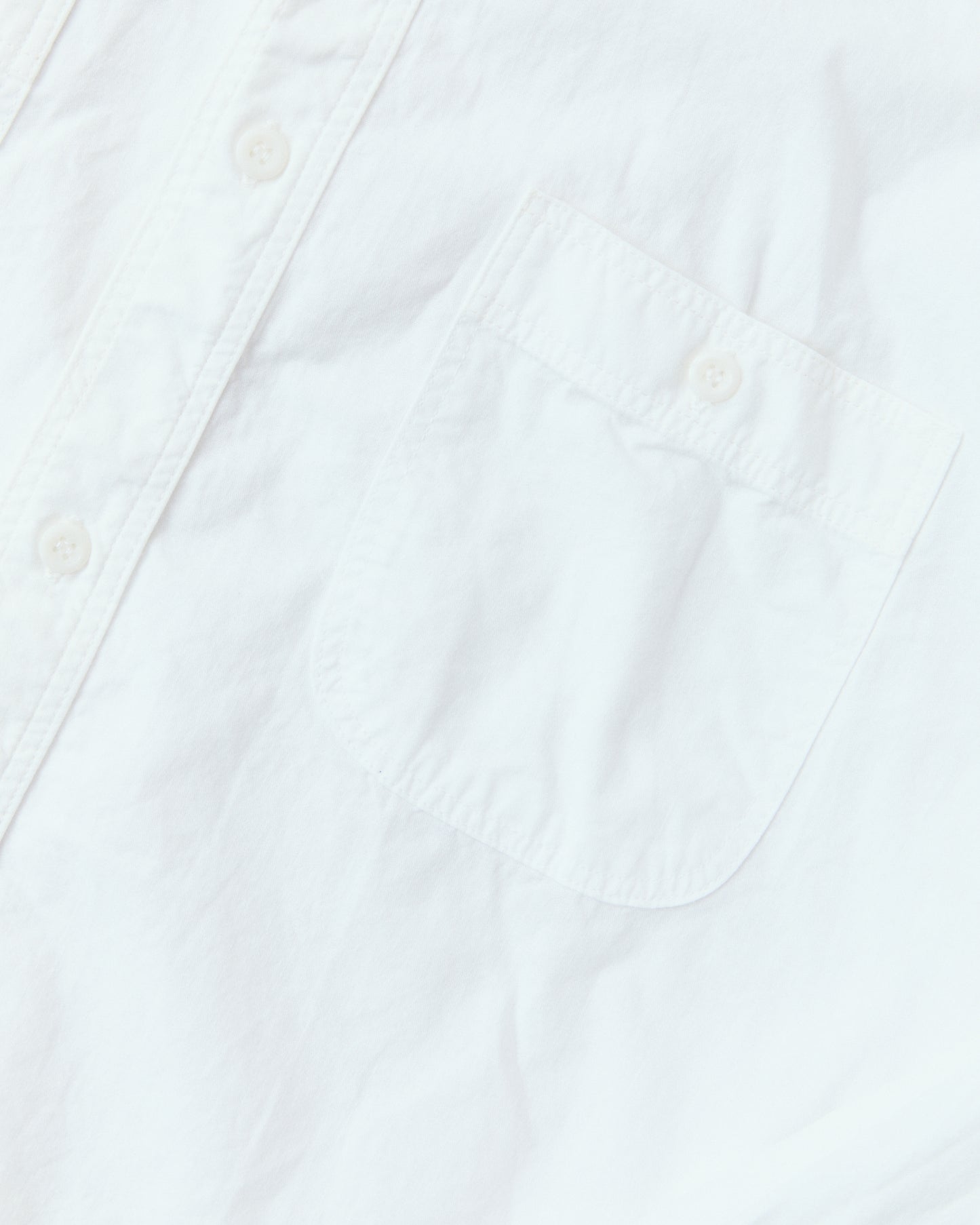 OrSlow 01-8270-69K Relaxed Fit White Chambray Work Shirt