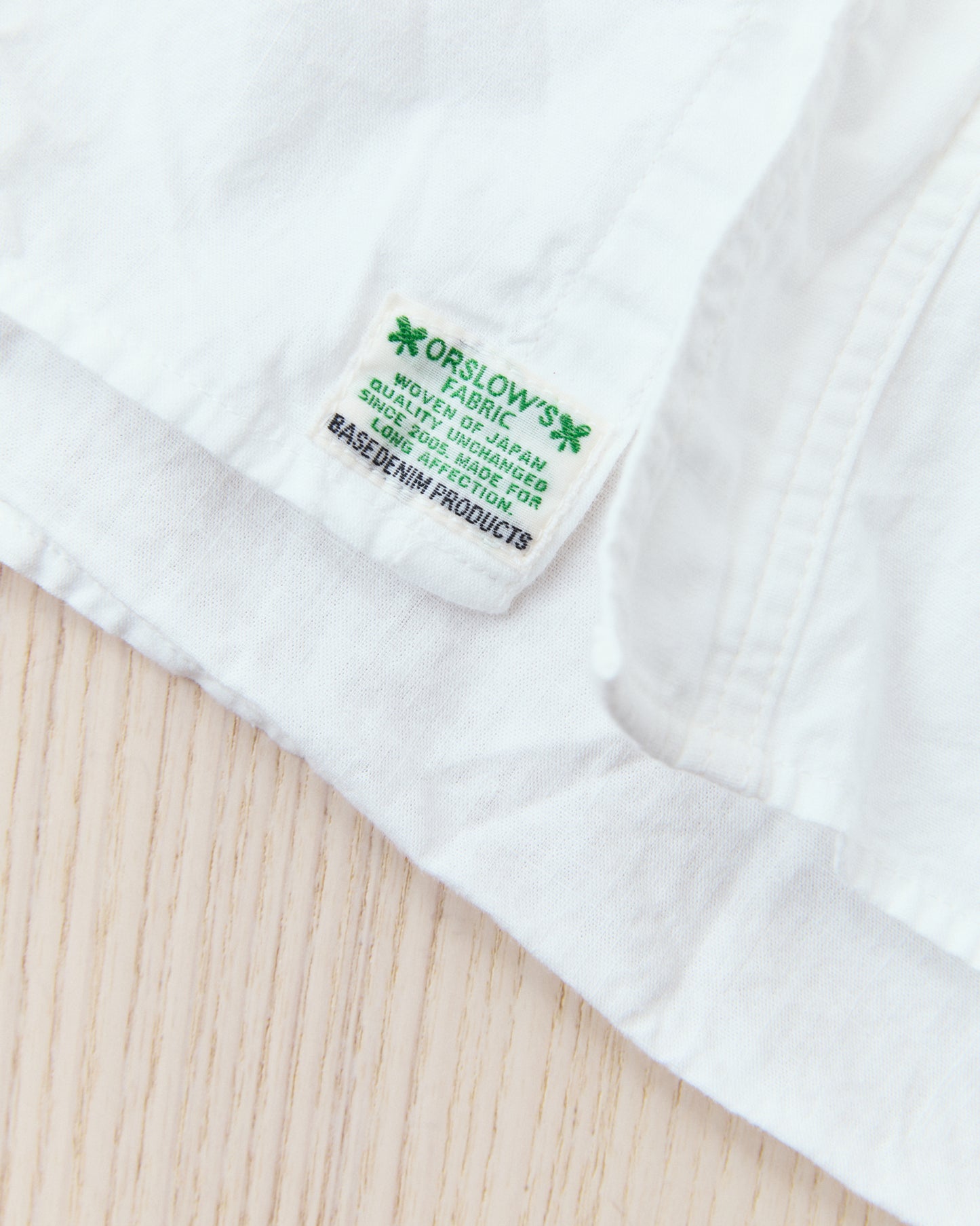 OrSlow 01-8270-69K Relaxed Fit White Chambray Work Shirt