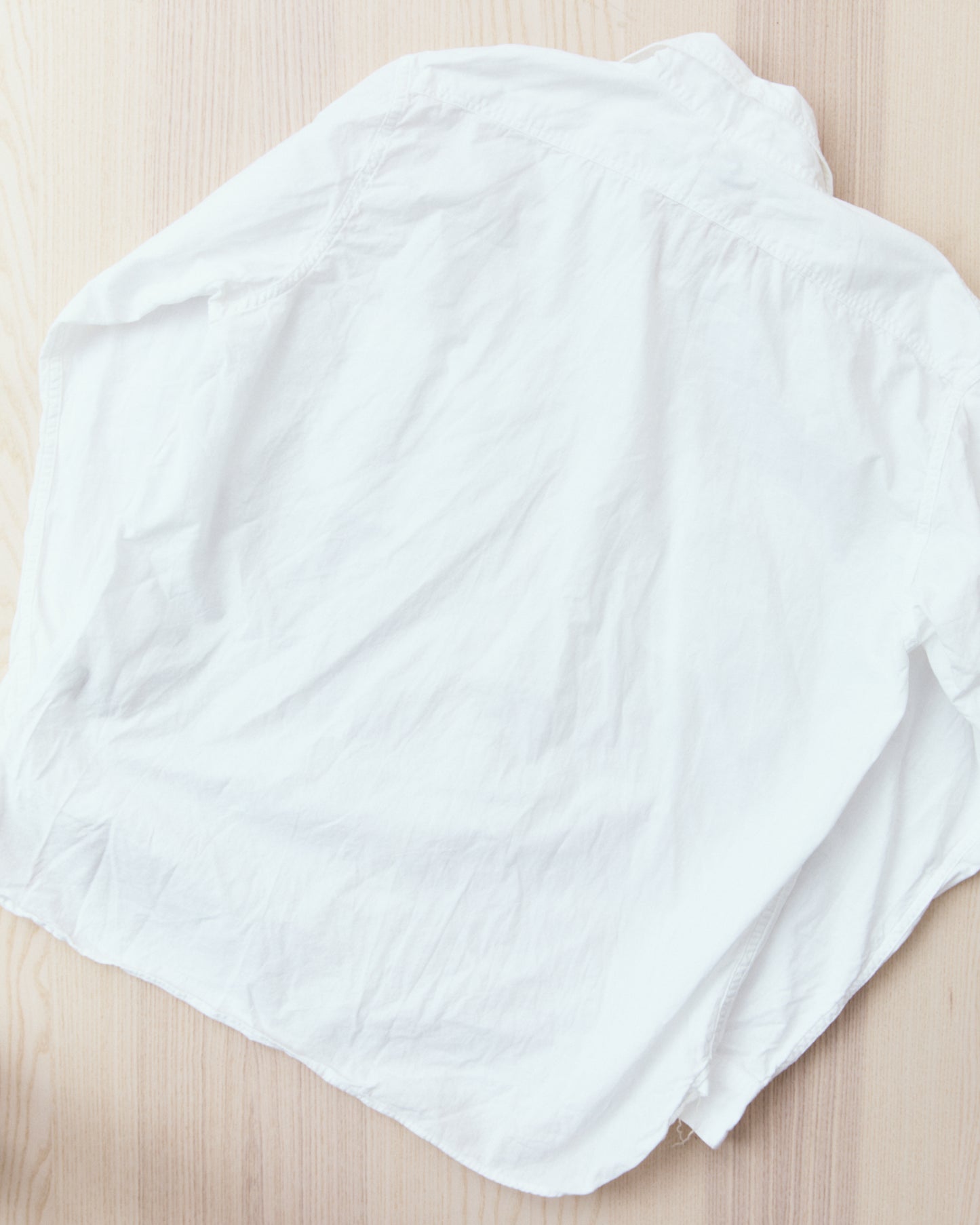 OrSlow 01-8270-69K Relaxed Fit White Chambray Work Shirt