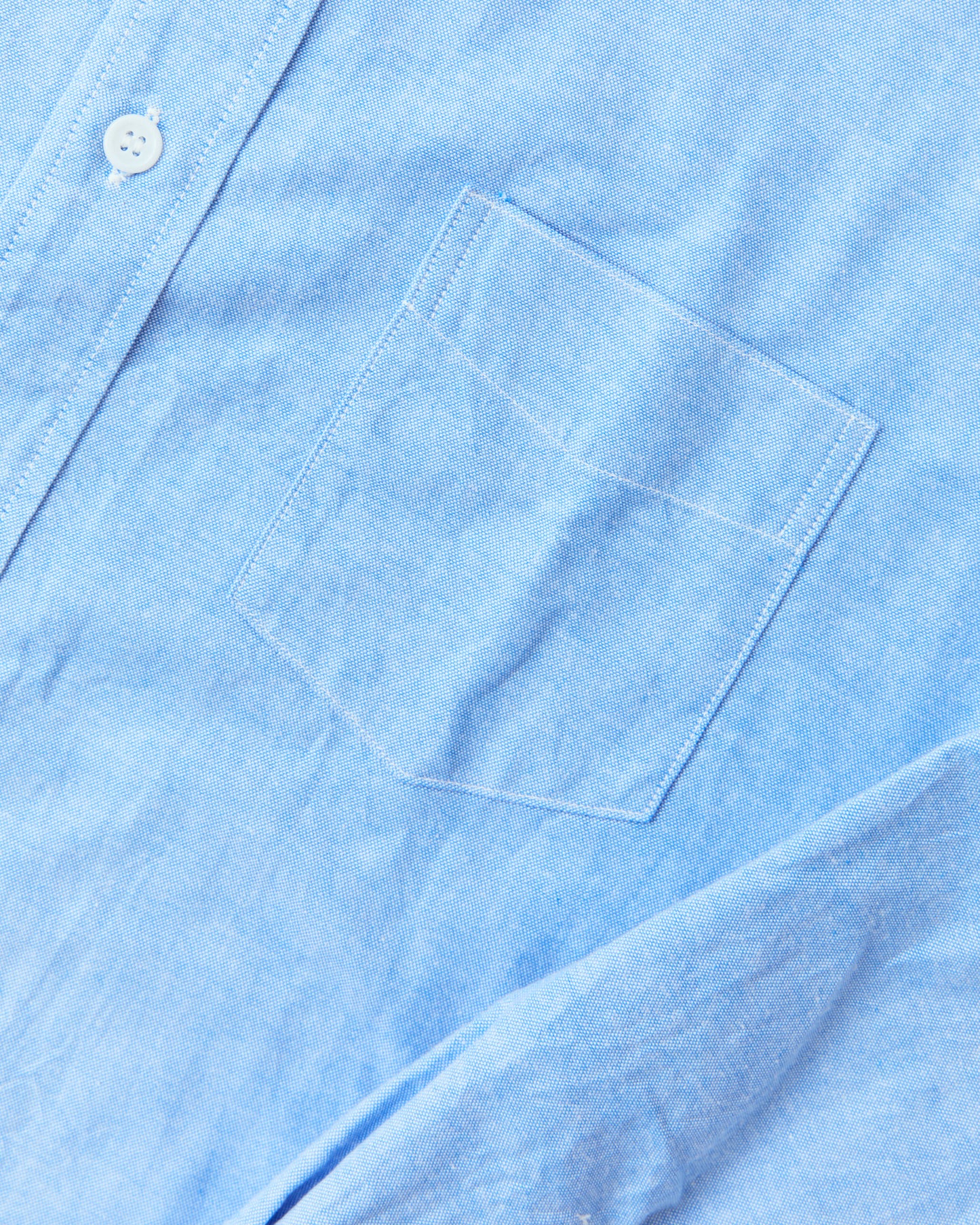 Buzz Rickson's BR28824 Cotton Oxford Cloth 4oz. Blue Shirt