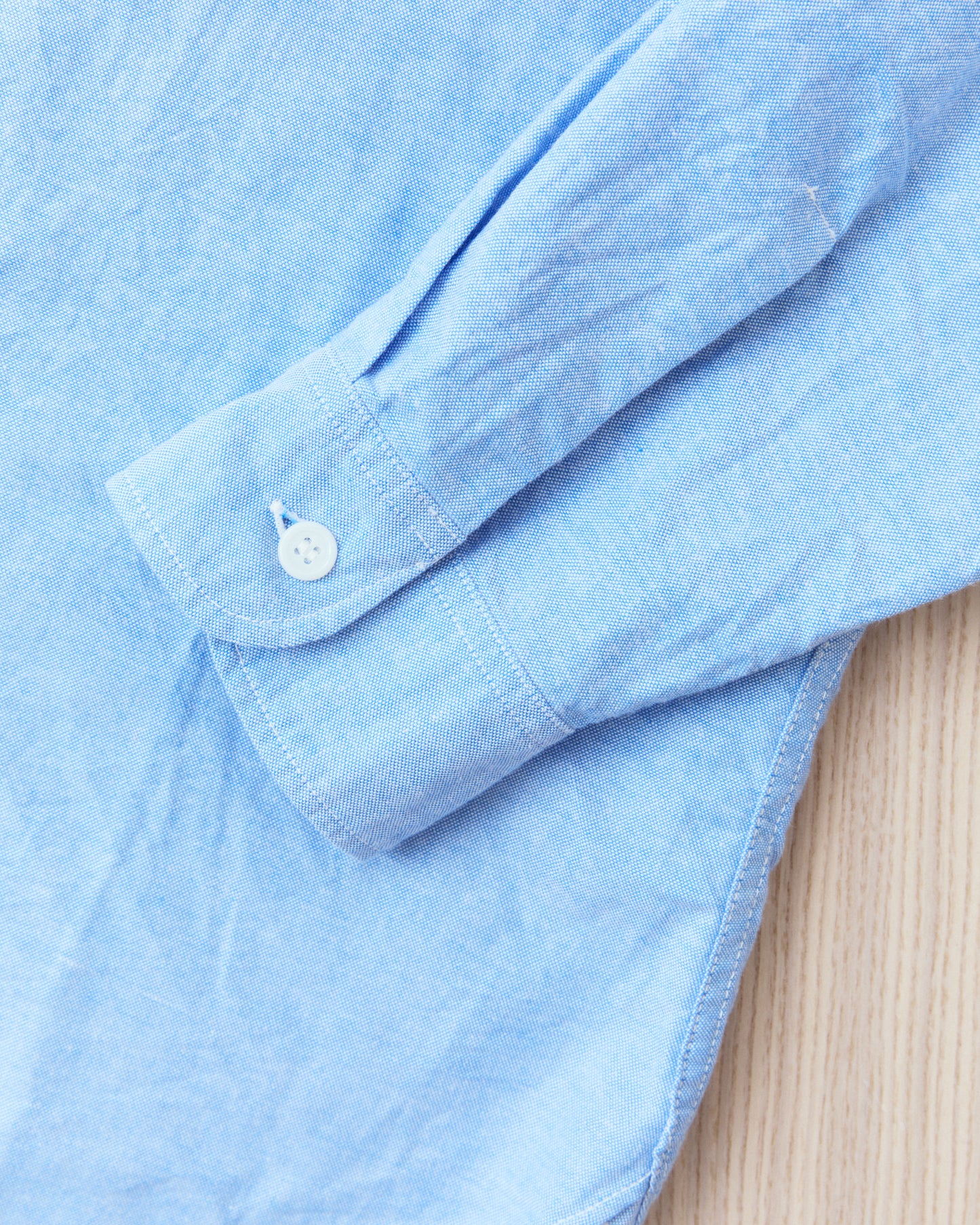 Buzz Rickson's BR28824 Cotton Oxford Cloth 4oz. Blue Shirt