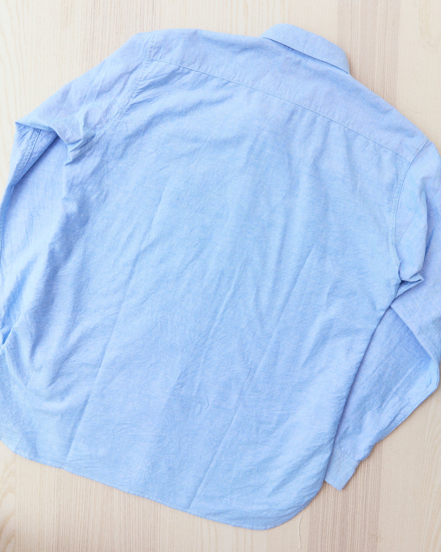Buzz Rickson's BR28824 Cotton Oxford Cloth 4oz. Blue Shirt