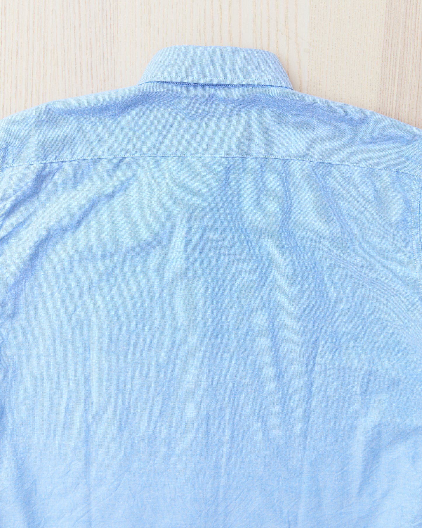 Buzz Rickson's BR28824 Cotton Oxford Cloth 4oz. Blue Shirt