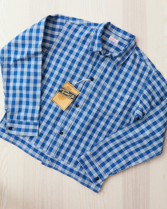 Sun Surf Union Supply US15901 Palaka Check Blouse Jacket