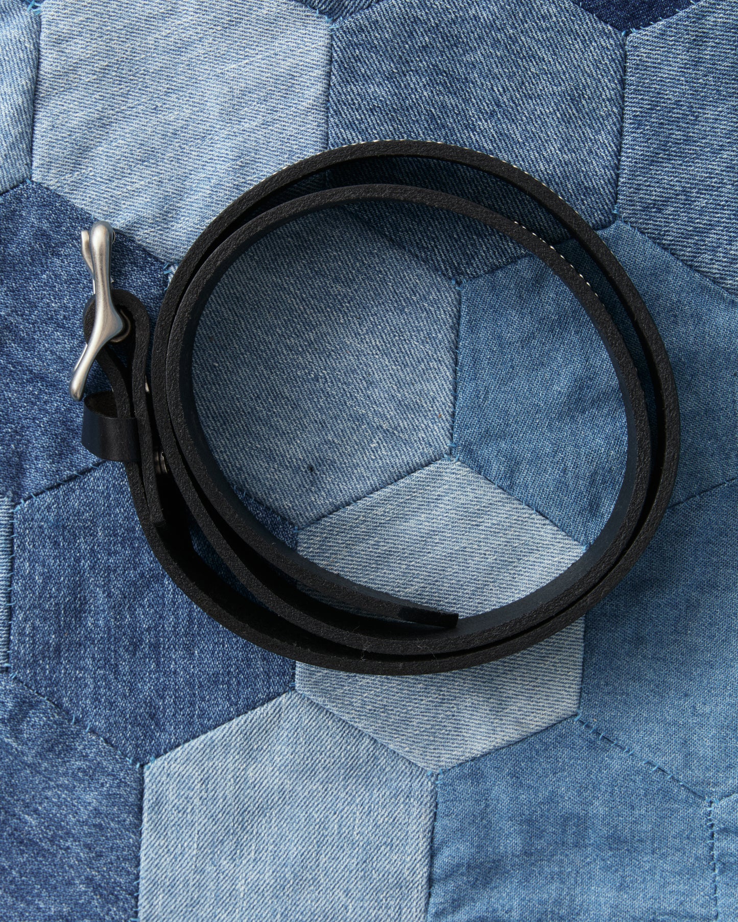 Unmarked Studded Lucy Leather Belt Black