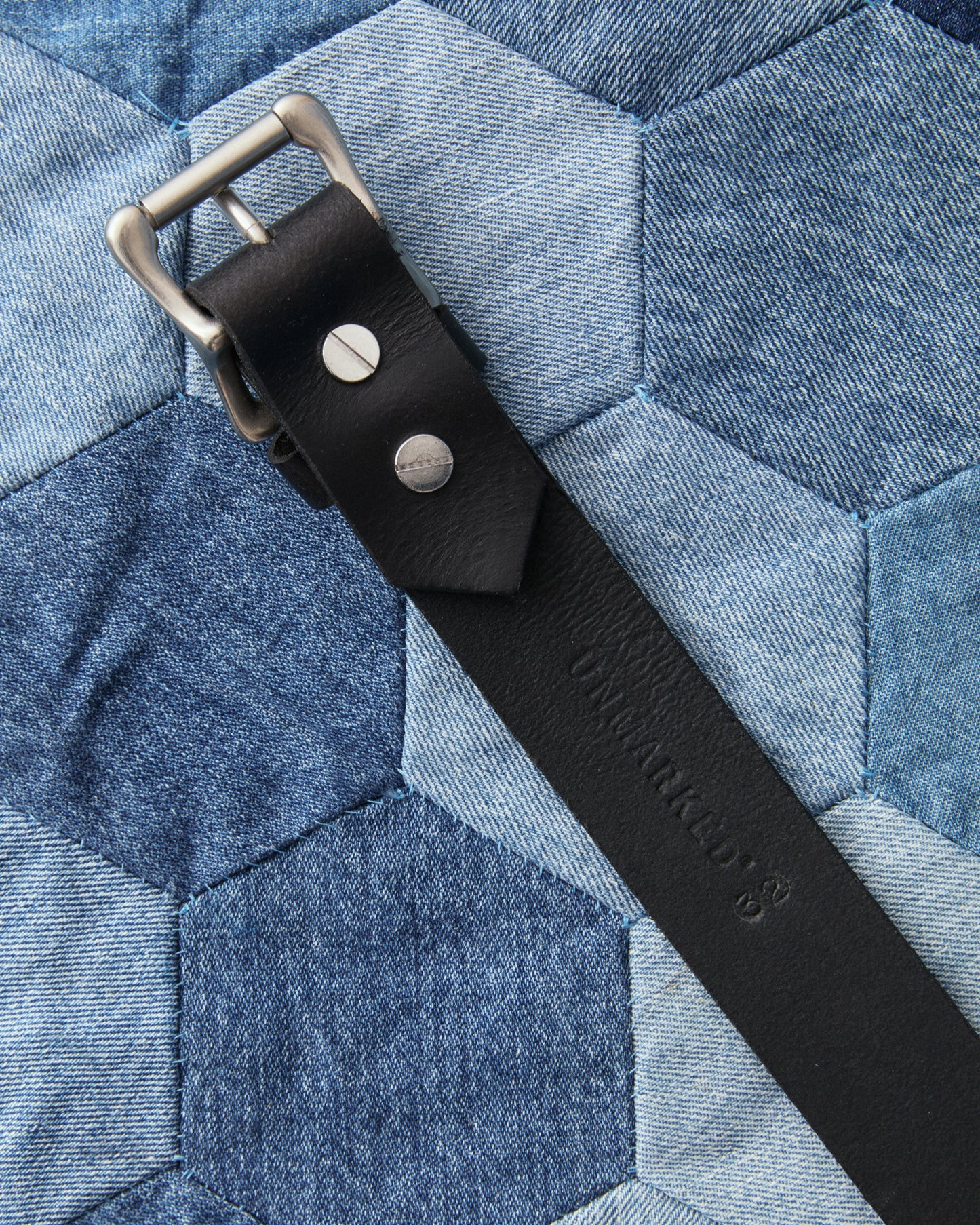 Unmarked Studded Lucy Leather Belt Black