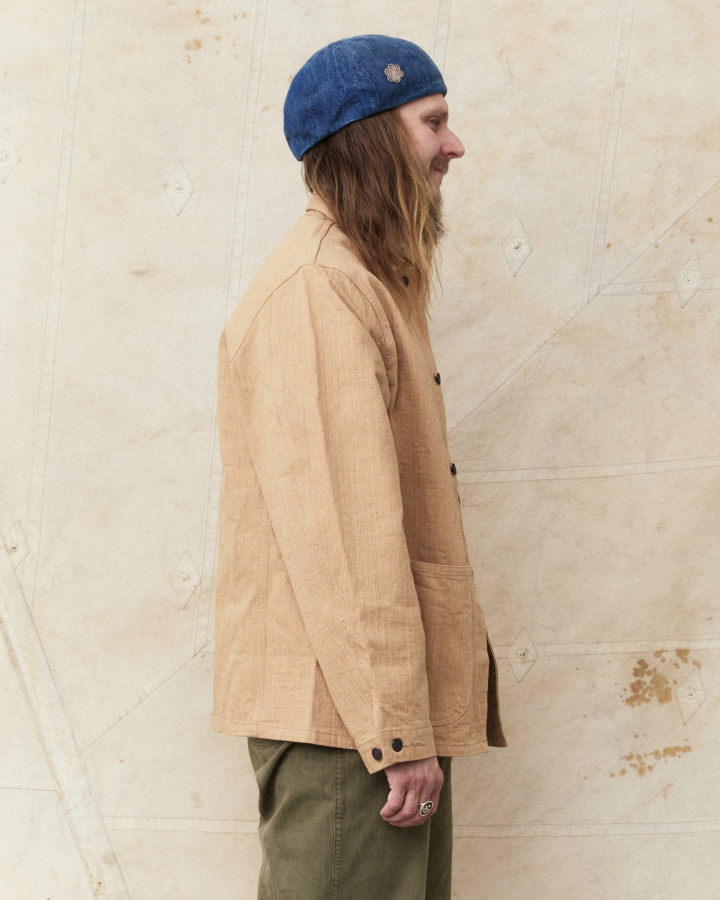 Studio D'artisan & Sa. Fox Cotton Military Work Coat 4638