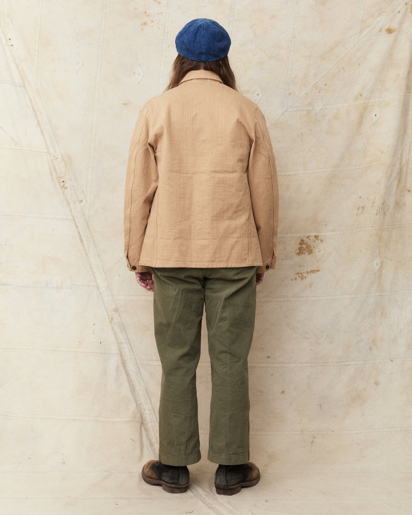 Studio D'artisan & Sa. Fox Cotton Military Work Coat 4638