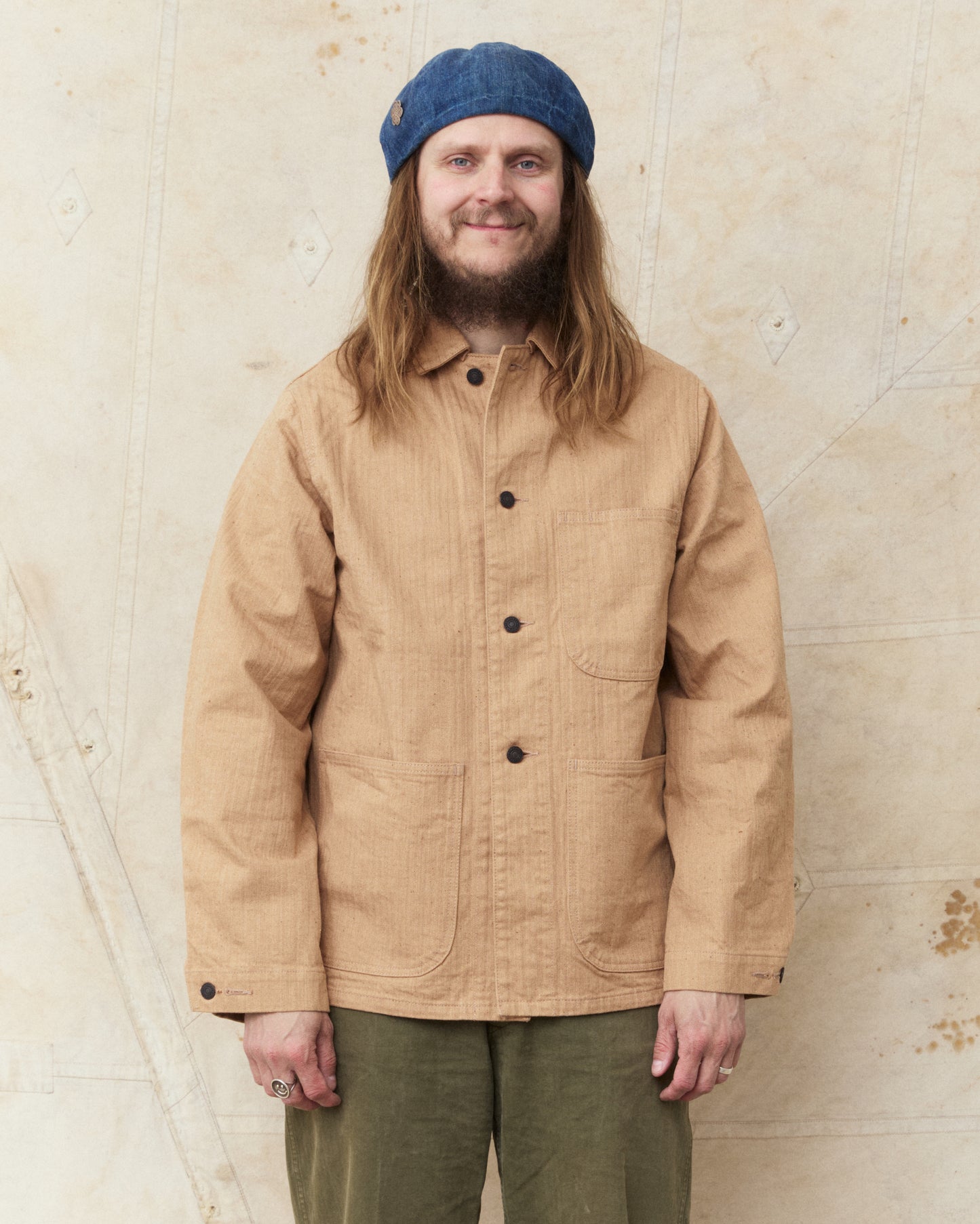Studio D'artisan & Sa. Fox Cotton Military Work Coat 4638