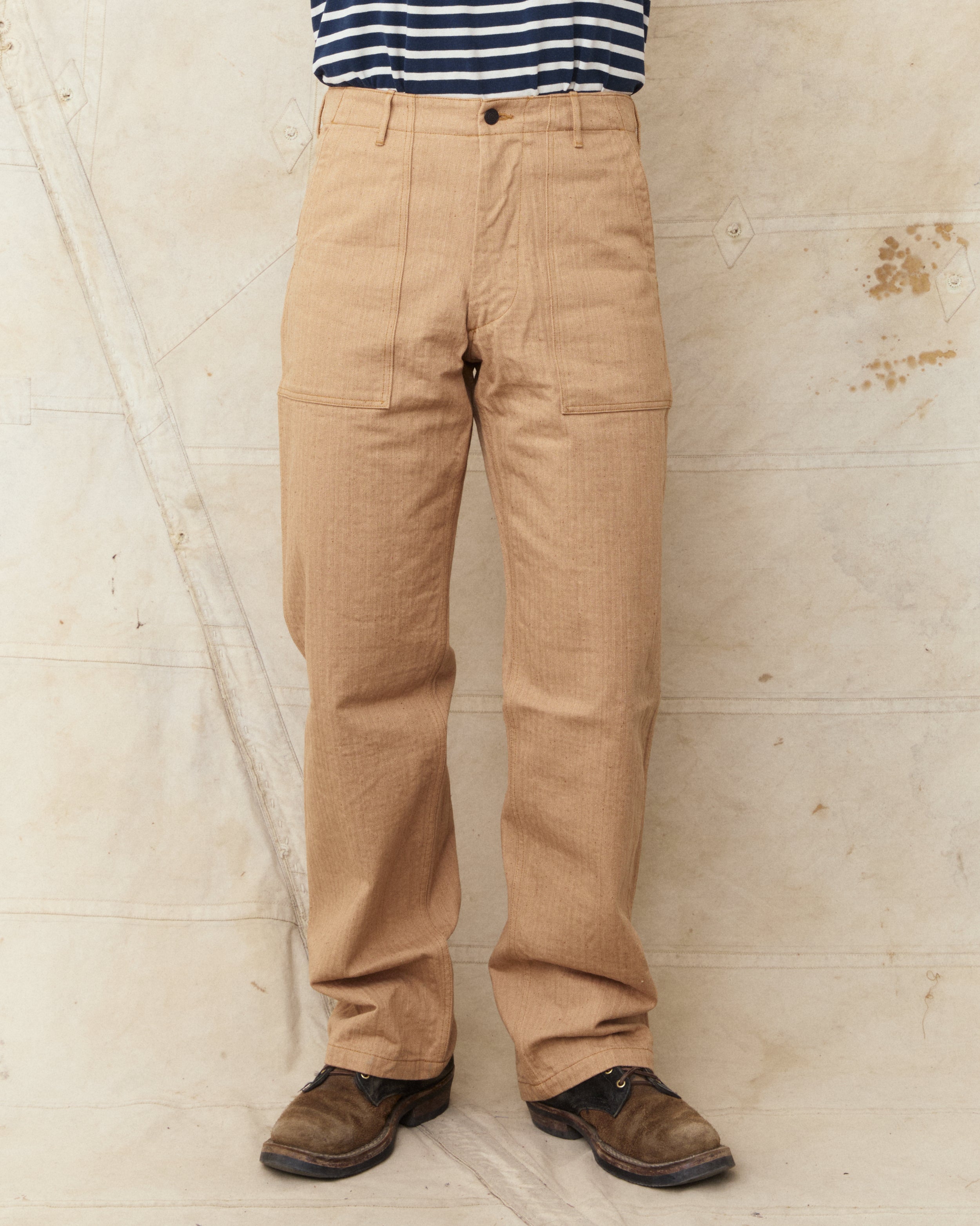 Studio D'artisan & Sa. Fox Cotton Baker Pants 1917 – Second Sunrise