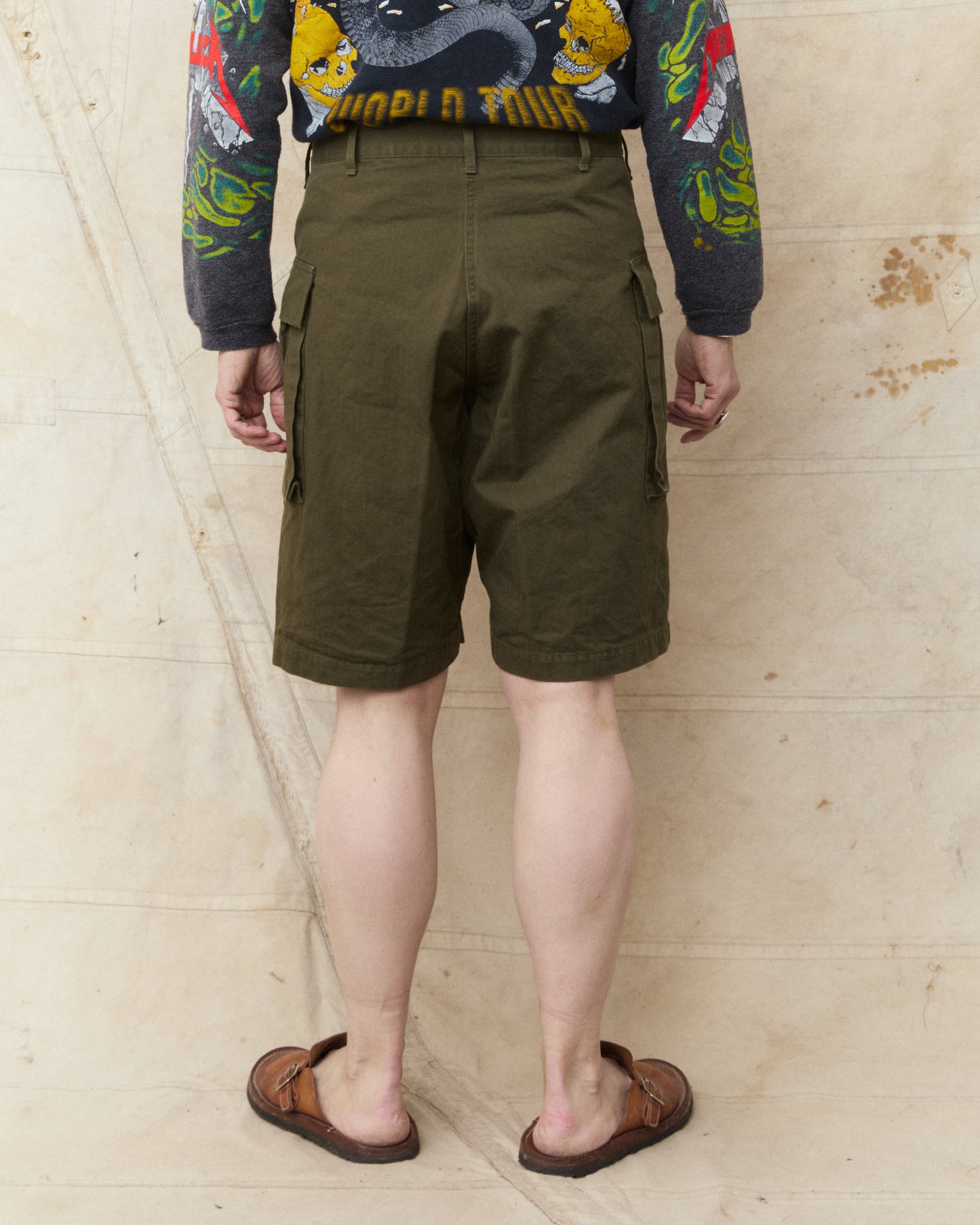 OrSlow 03-7250-76K U.S Army 2 Pocket Cargo Shorts