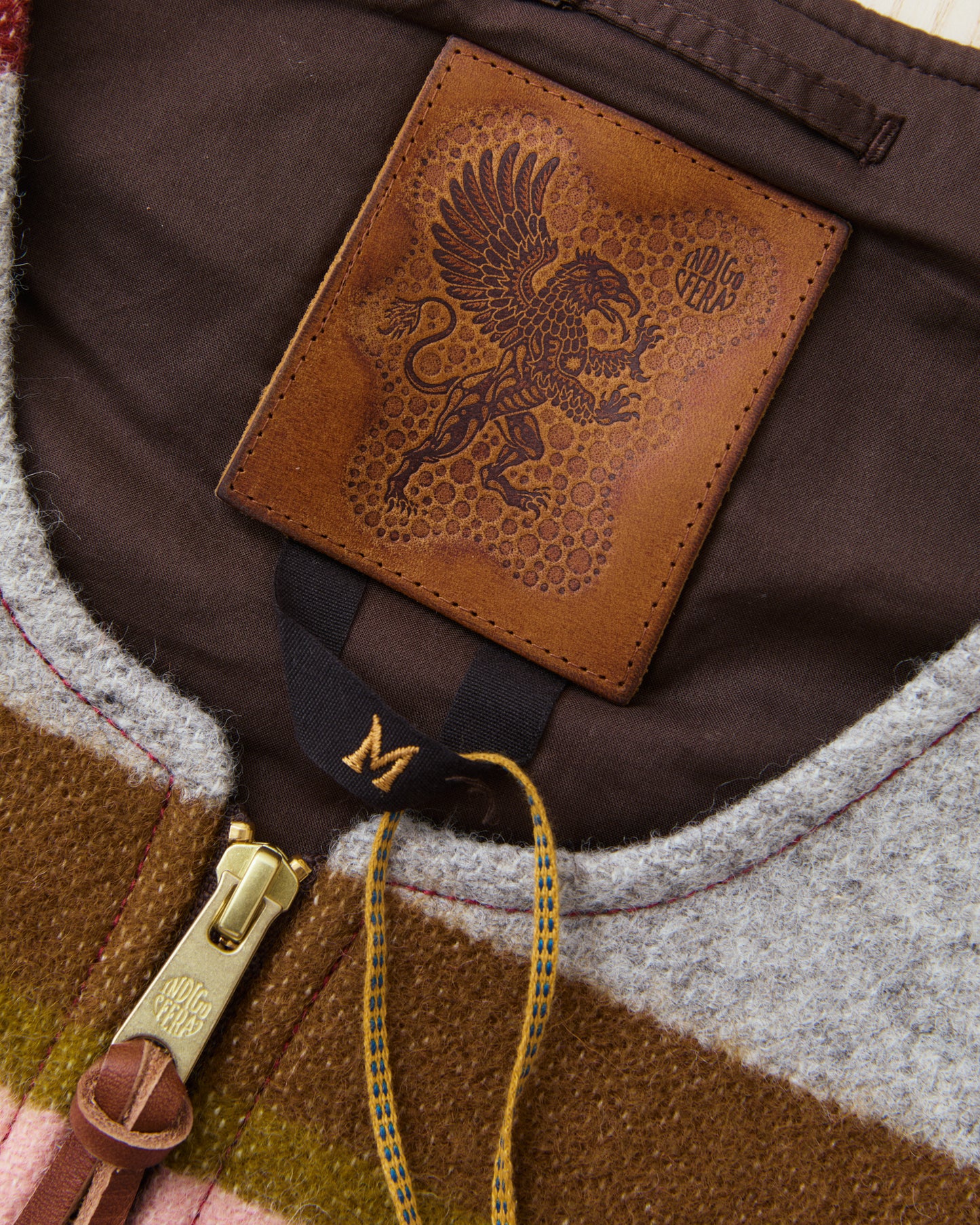 Indigofera Catskill Vest Striped Wool Blanket