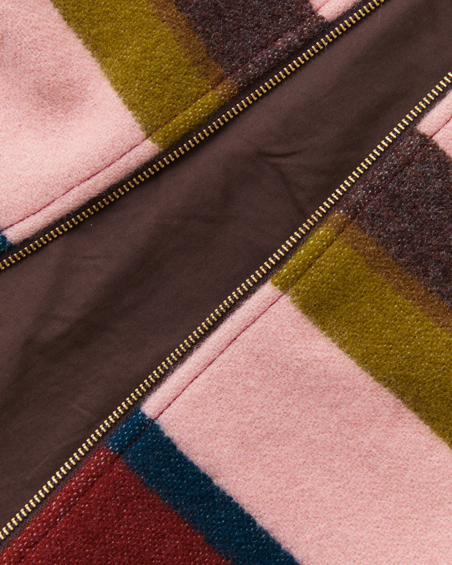 Indigofera Catskill Vest Striped Wool Blanket