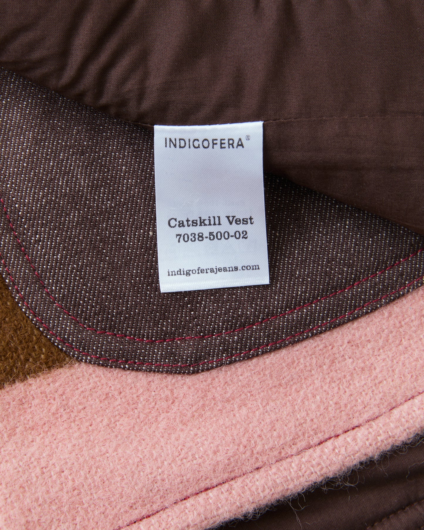 Indigofera Catskill Vest Striped Wool Blanket