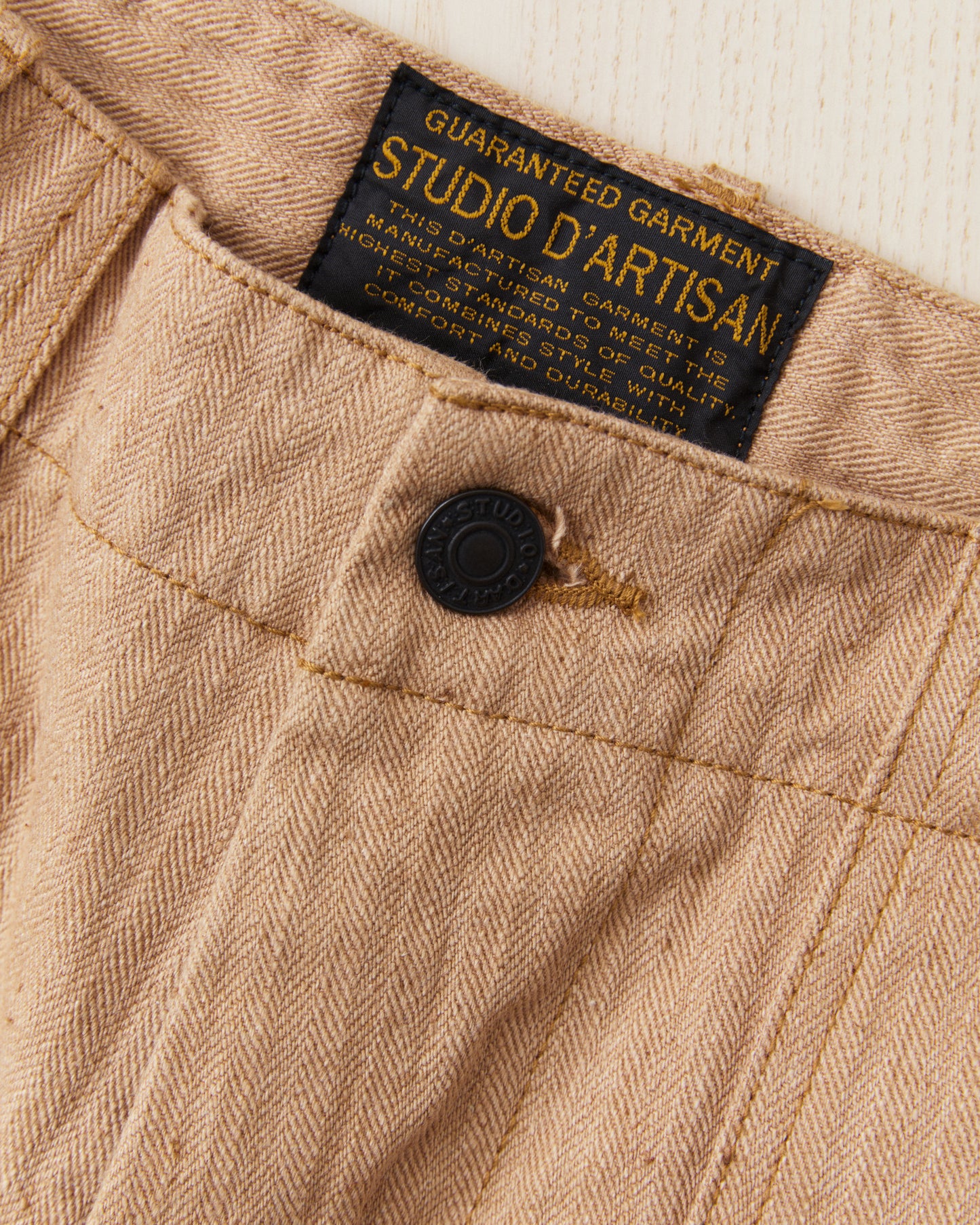 Studio D'artisan & Sa. Fox Cotton Baker Pants 1917