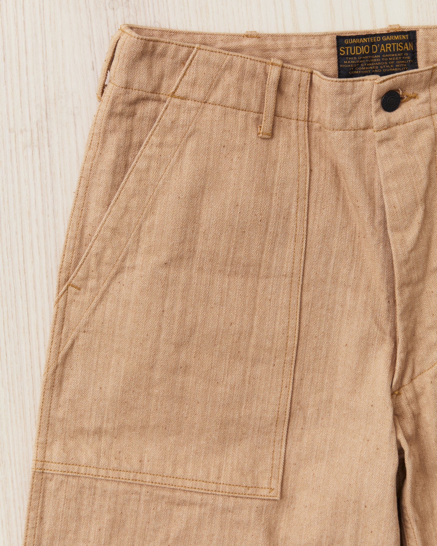 Studio D'artisan & Sa. Fox Cotton Baker Pants 1917