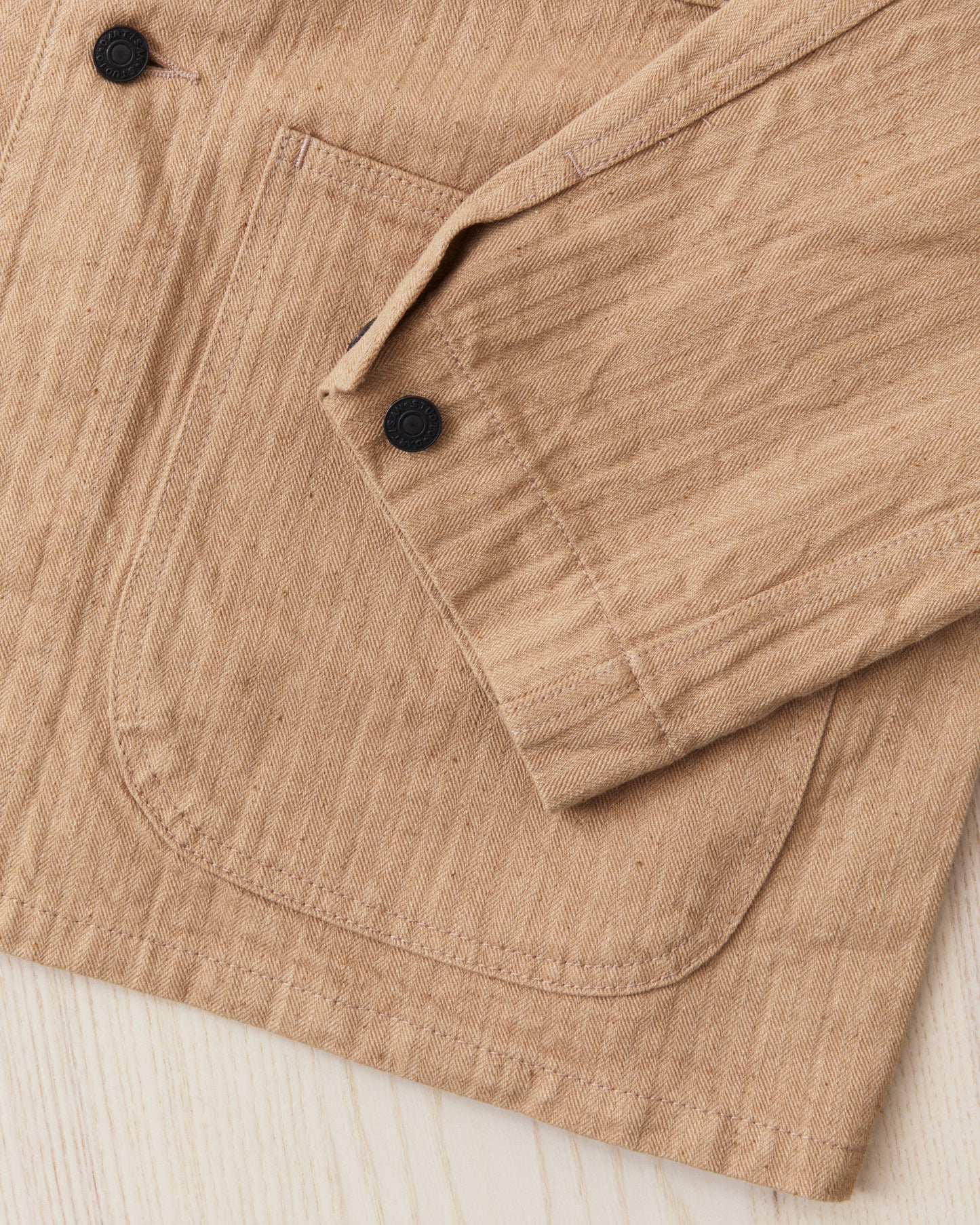Studio D'artisan & Sa. Fox Cotton Military Work Coat 4638