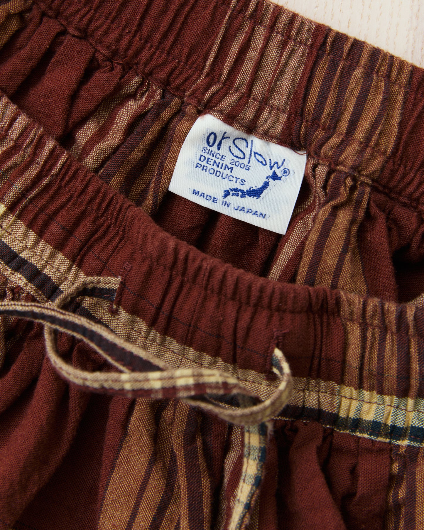 OrSlow 00-4003-C53K Original Check Gathered Skirt
