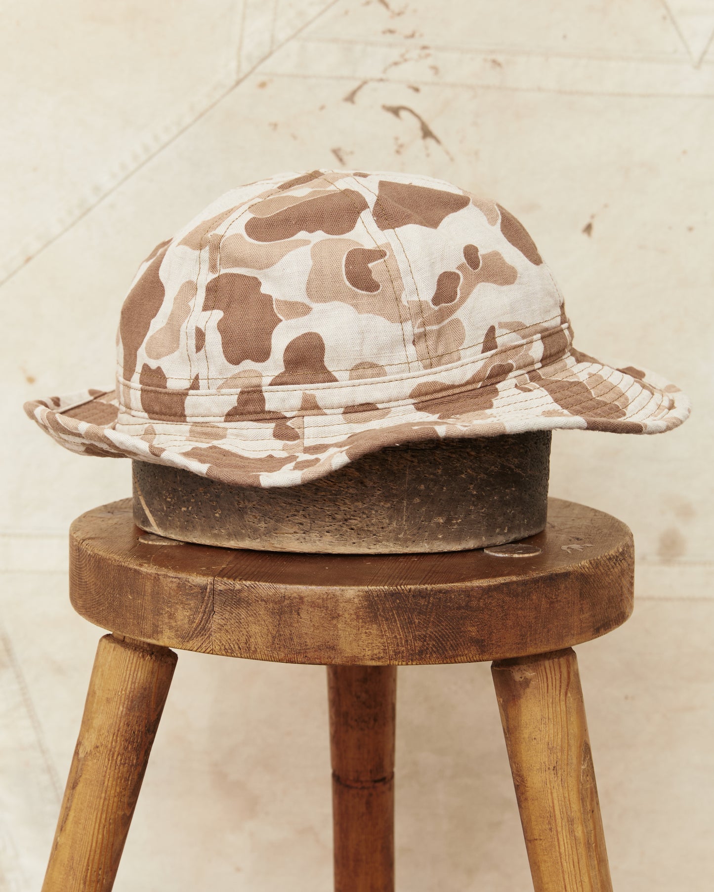 Papa Nui Cap Co. Battalion Work Hat Frog Camo