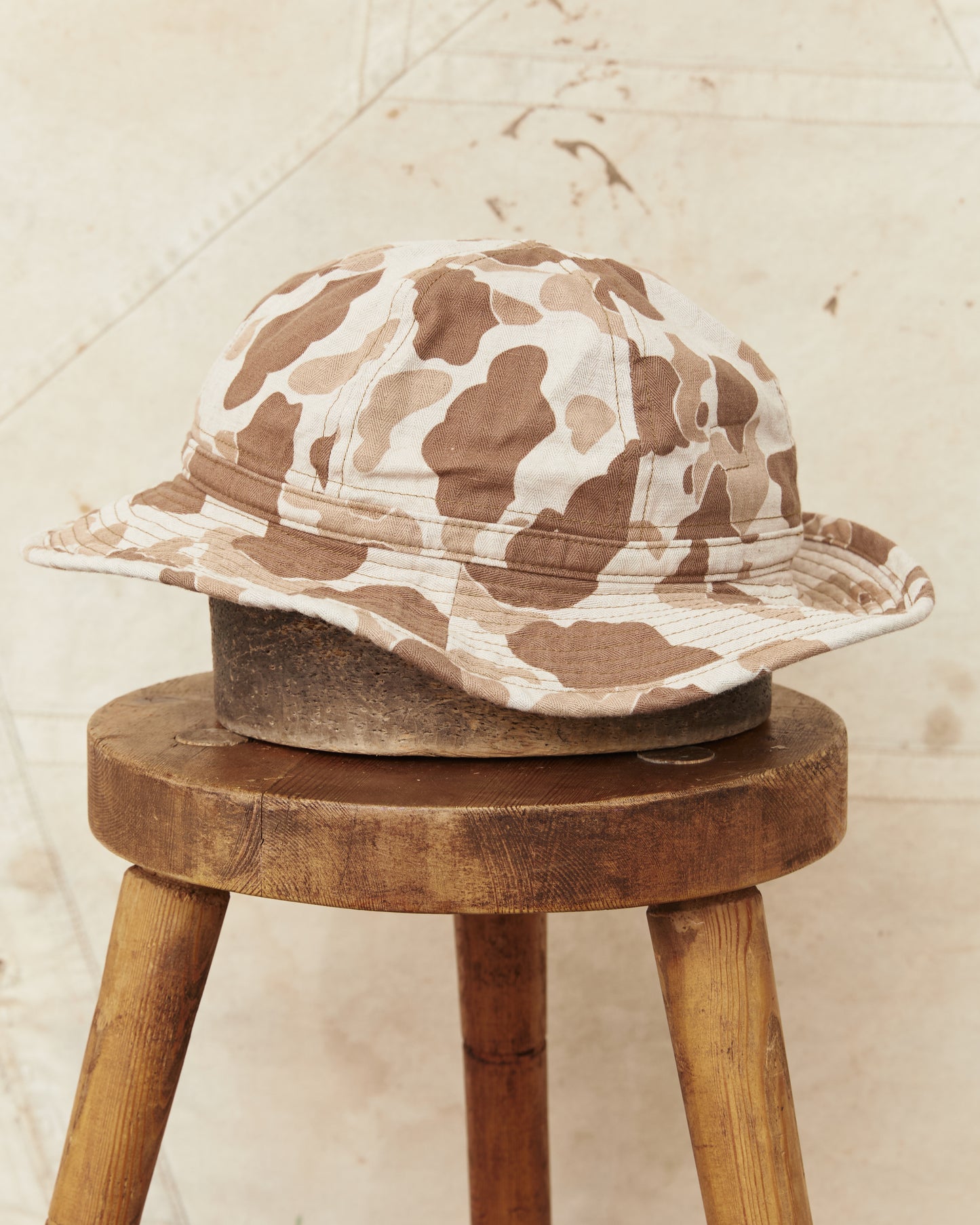 Papa Nui Cap Co. Battalion Work Hat Frog Camo