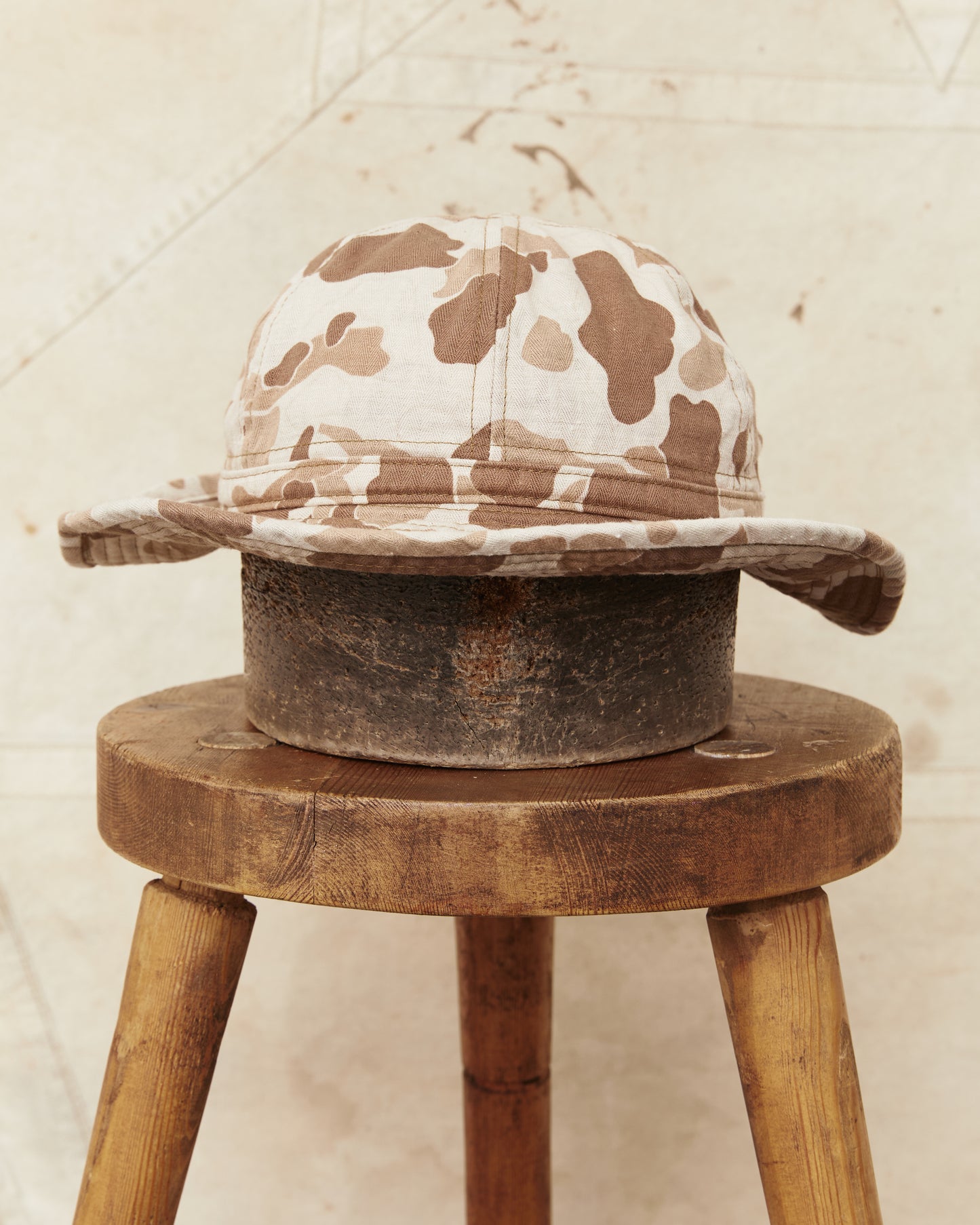 Papa Nui Cap Co. Battalion Work Hat Frog Camo