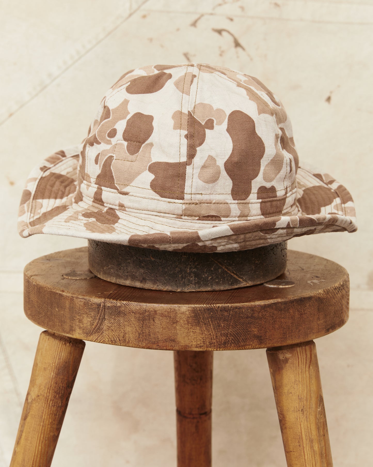 Papa Nui Cap Co. Battalion Work Hat Frog Camo