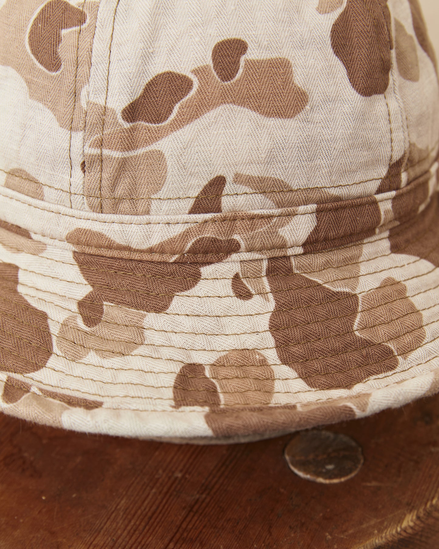 Papa Nui Cap Co. Battalion Work Hat Frog Camo