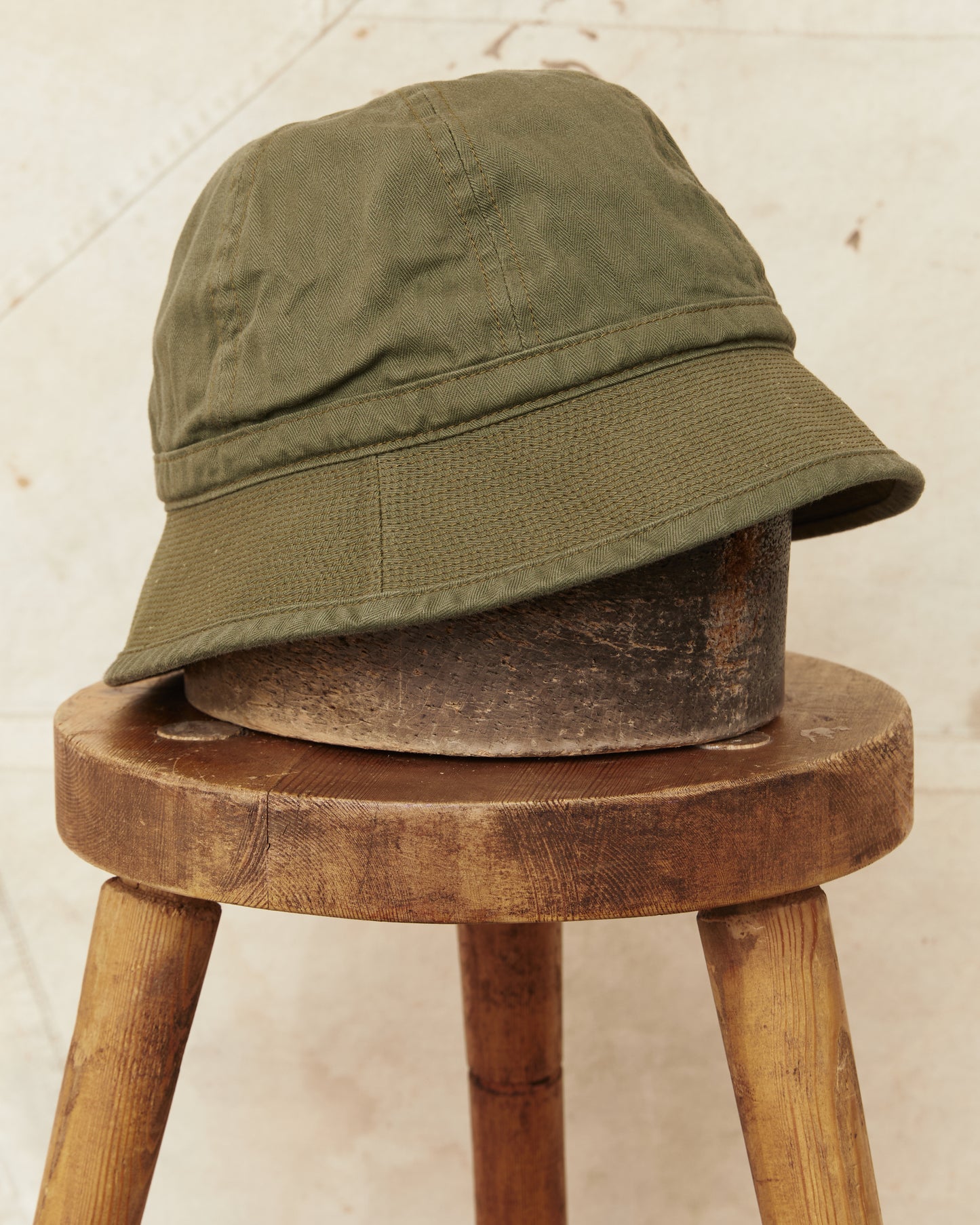 Papa Nui Cap Co. Beach Master Hat Olive Drab
