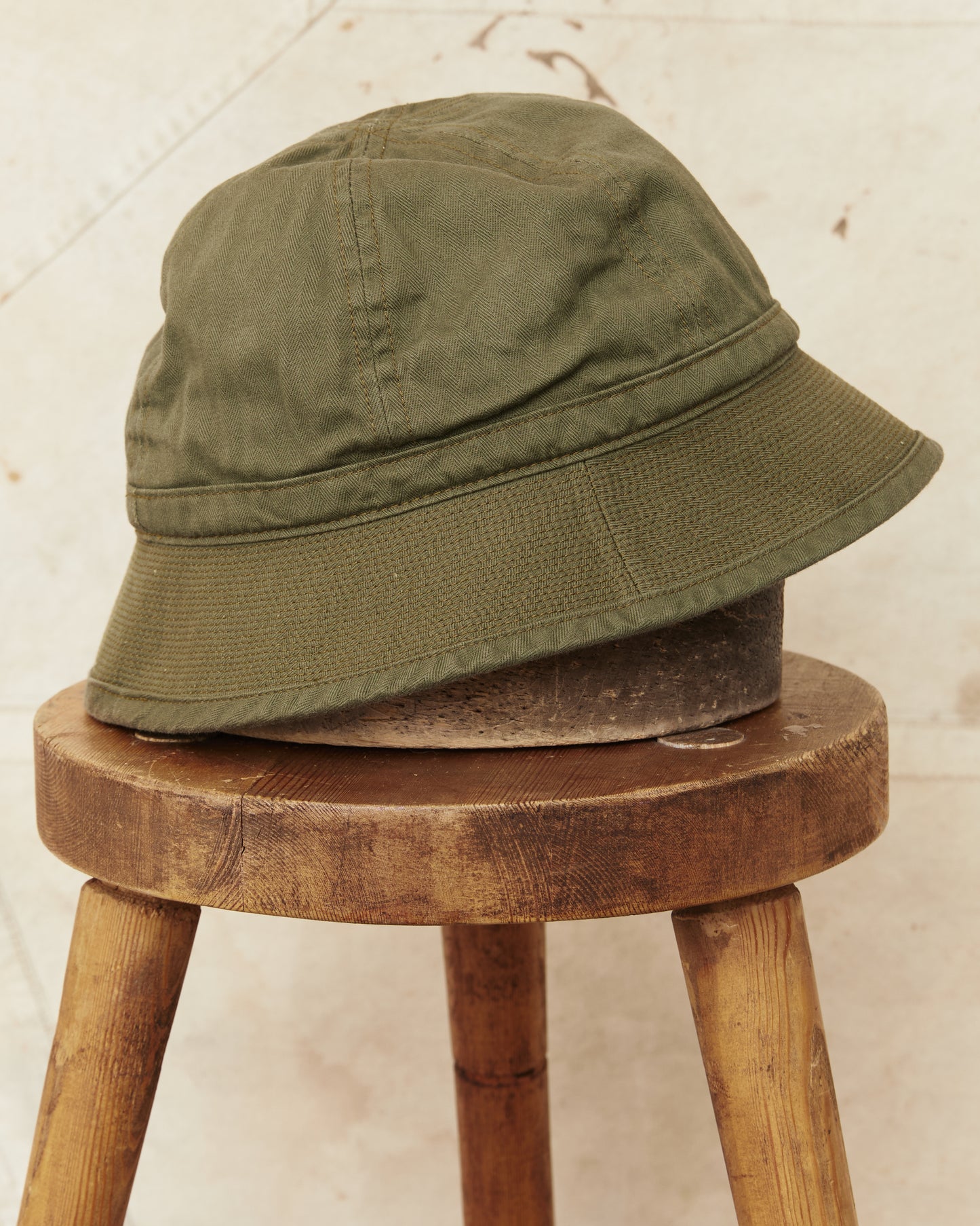 Papa Nui Cap Co. Beach Master Hat Olive Drab