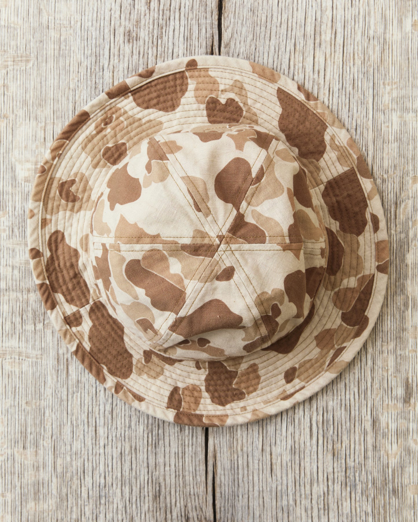 Papa Nui Cap Co. Battalion Work Hat Frog Camo