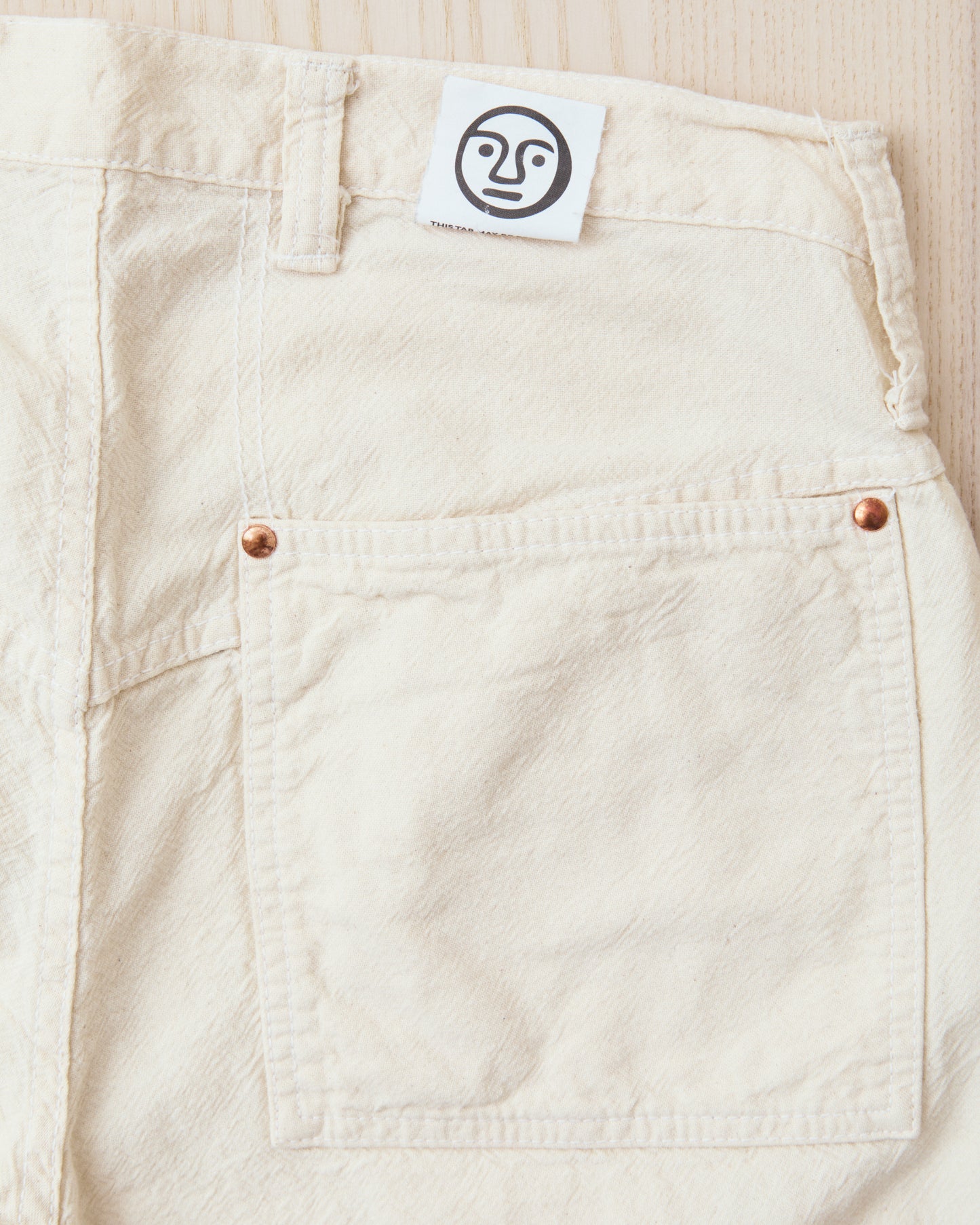 Second Hand Tender Type 132 Lightweight Trousers Ecru Size 2 / S